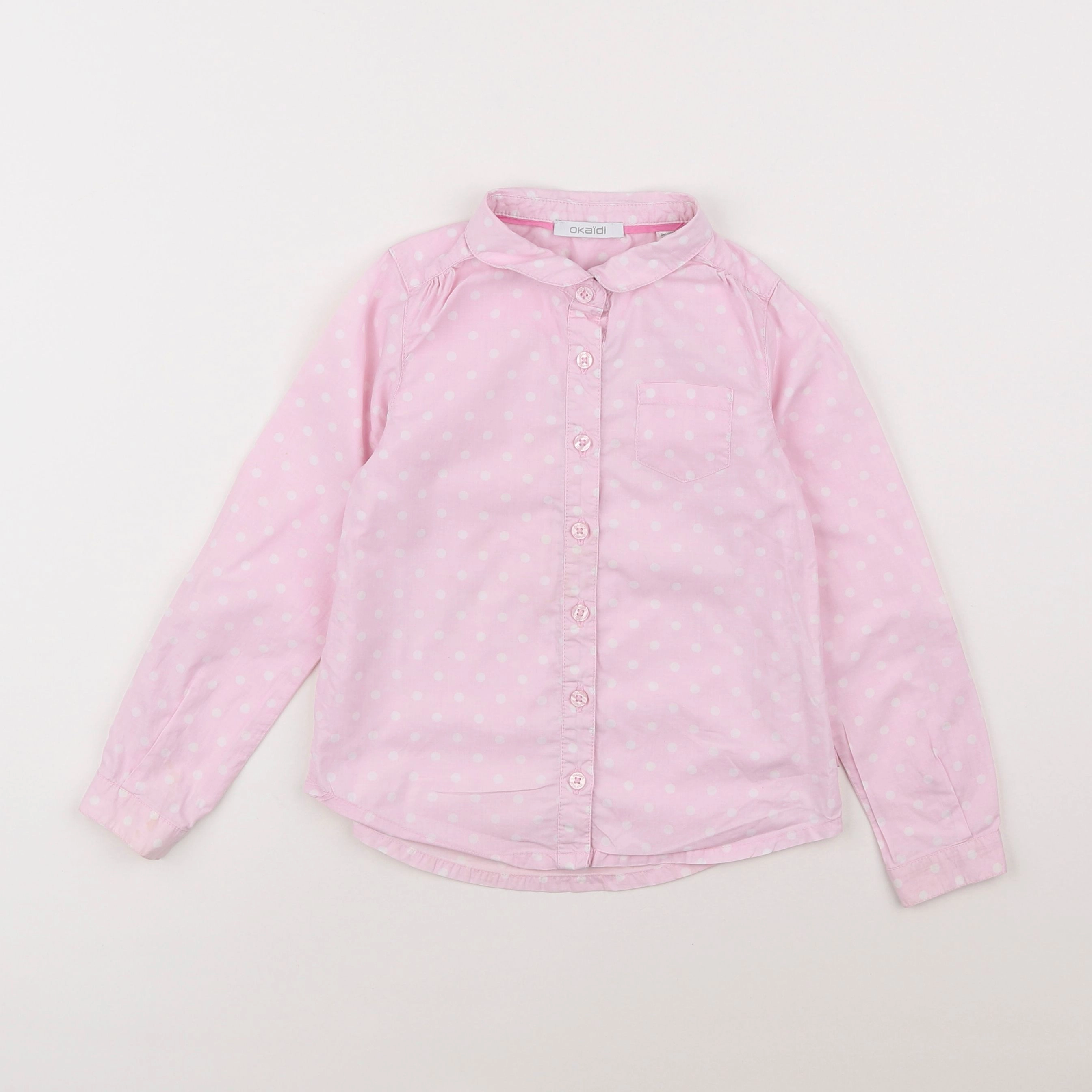 Okaidi - chemise rose - 5 ans