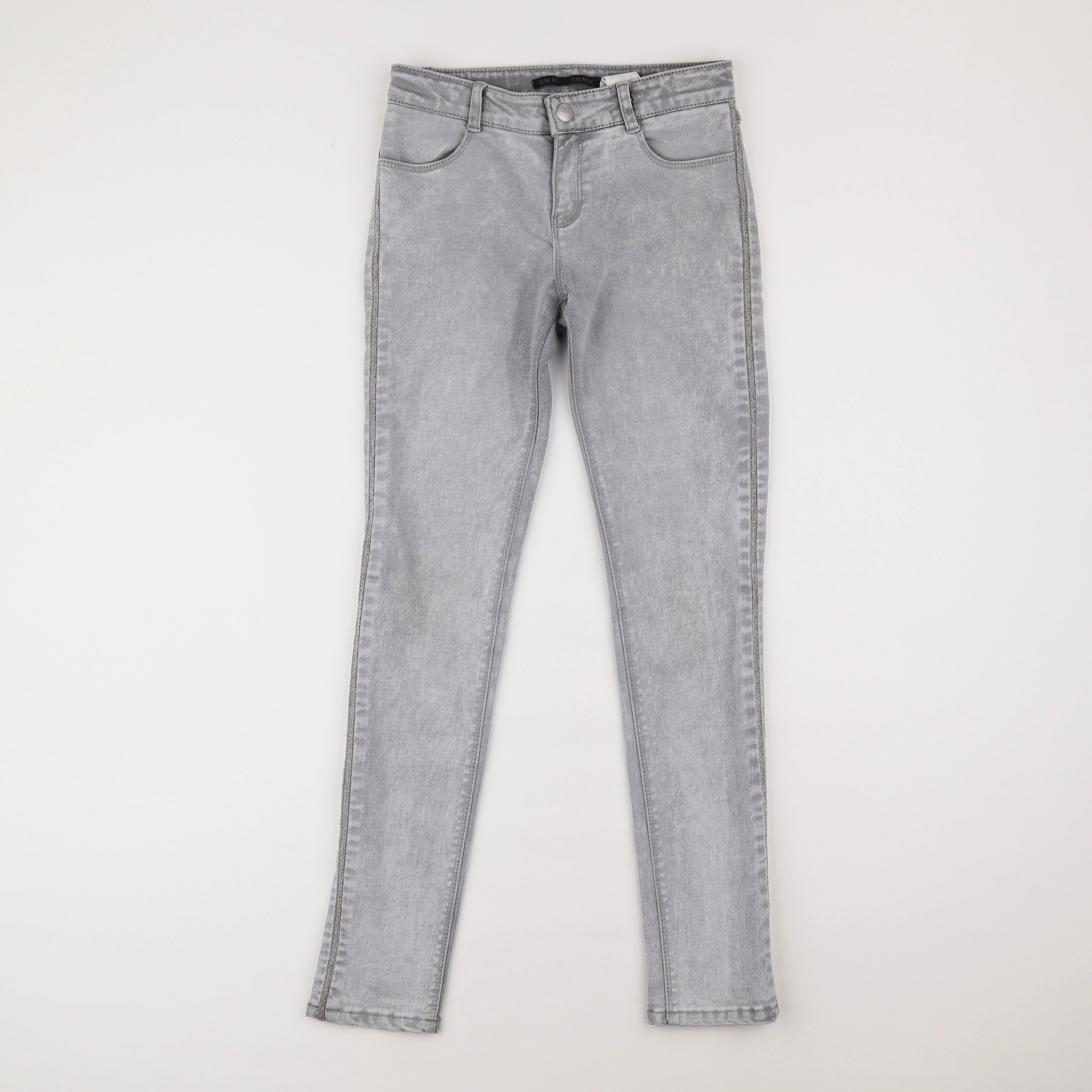 IKKS - jean gris - 12 ans