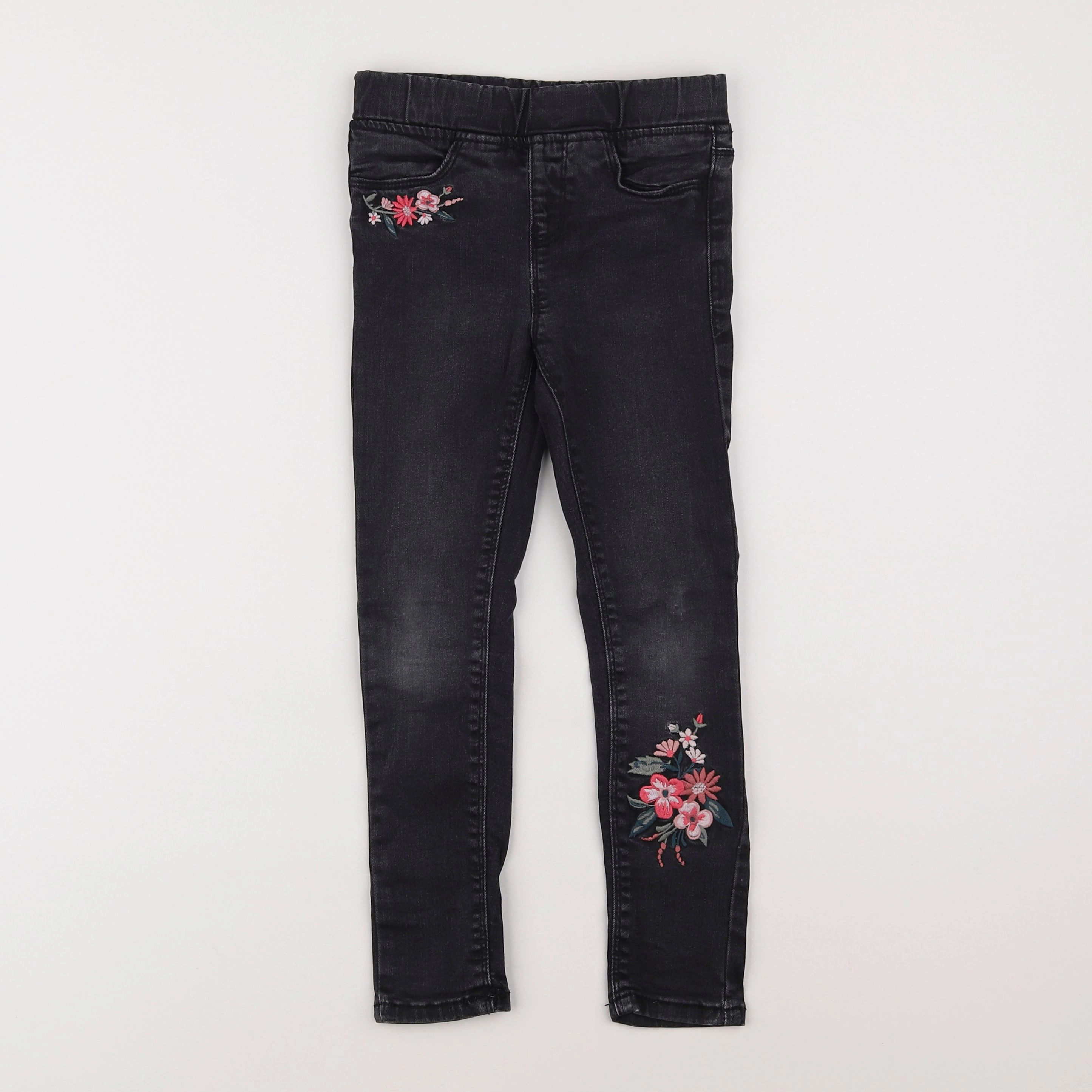 Vertbaudet - jegging noir - 6 ans