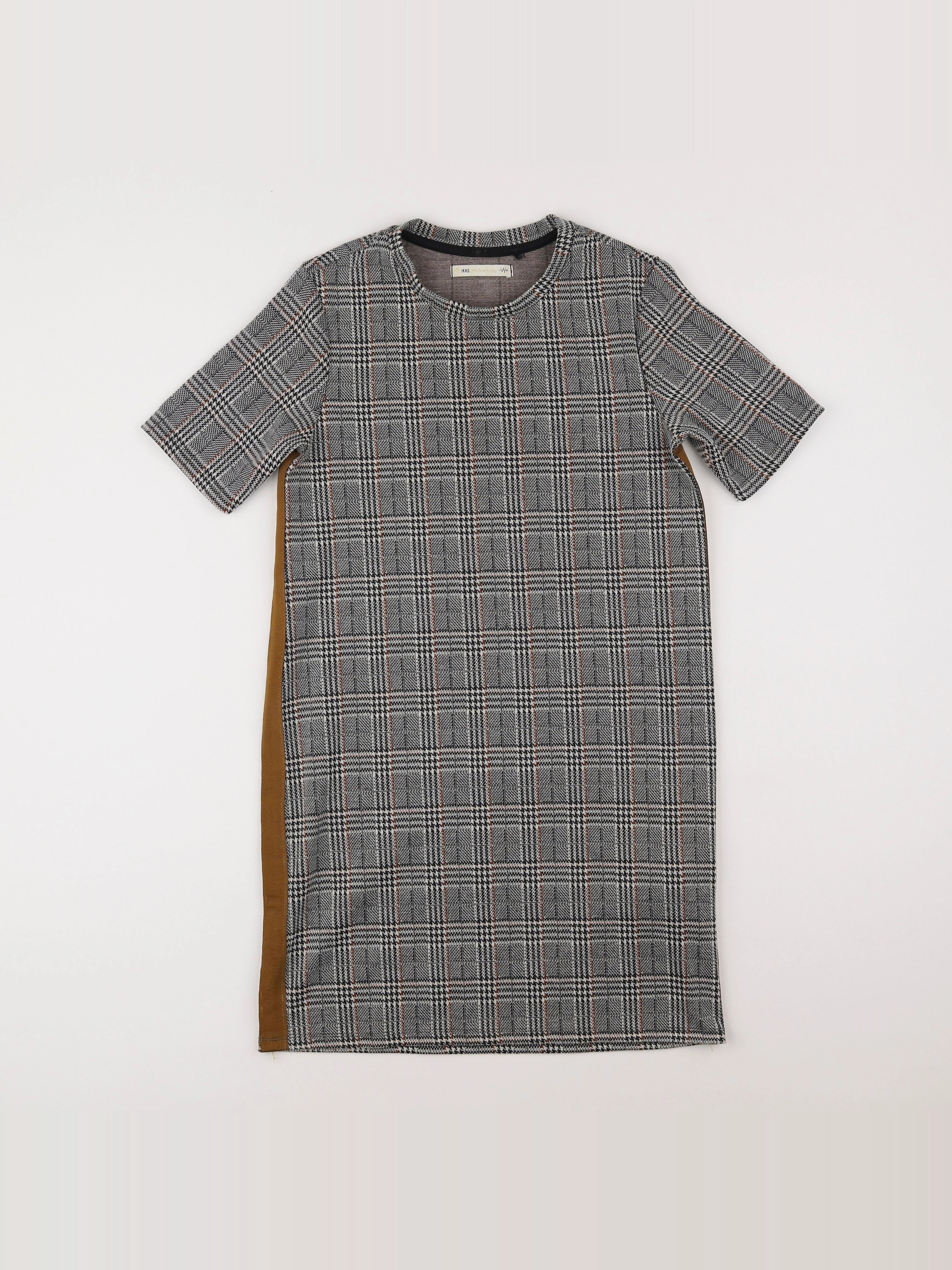 IKKS - robe gris - 12 ans