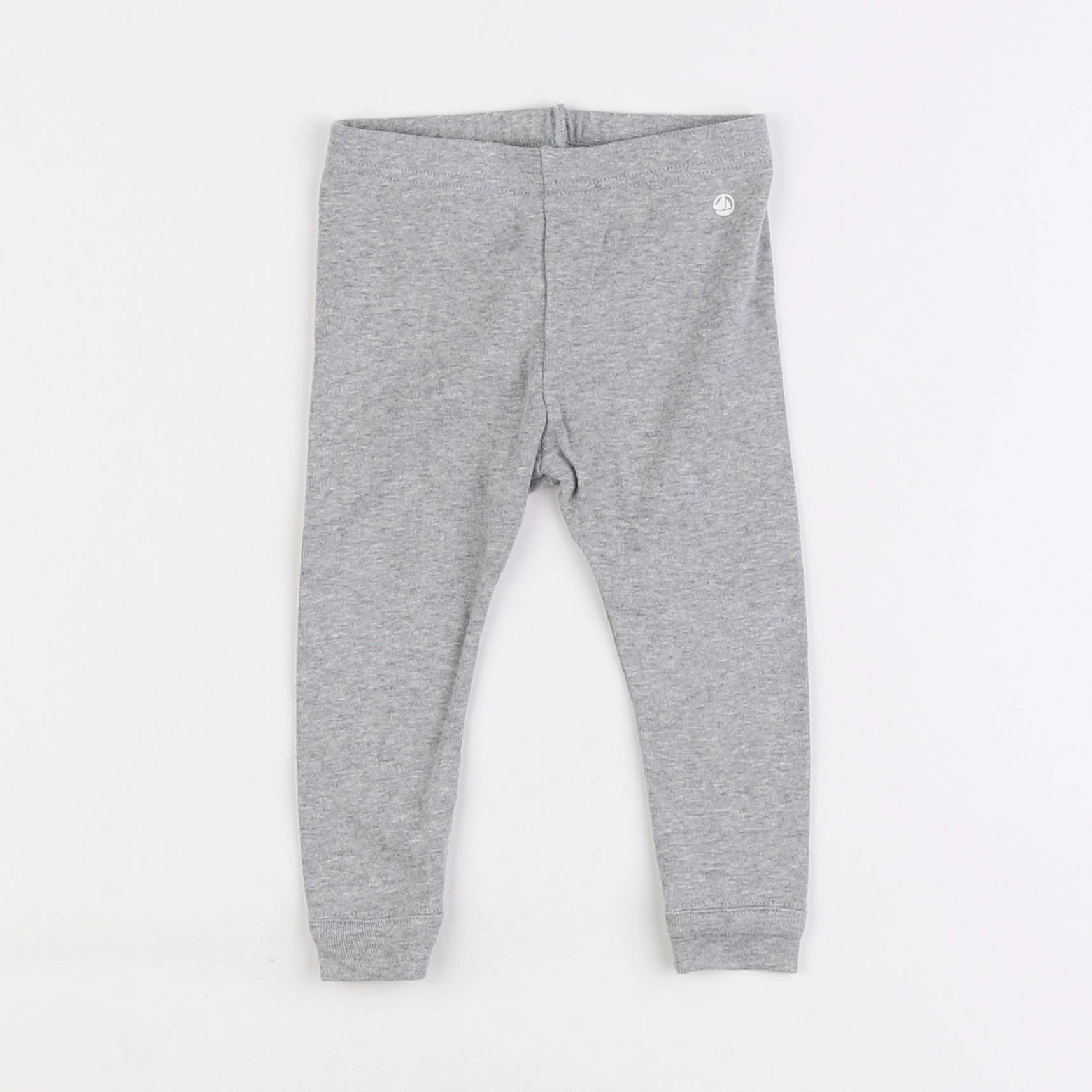 Petit Bateau - legging gris - 12 mois