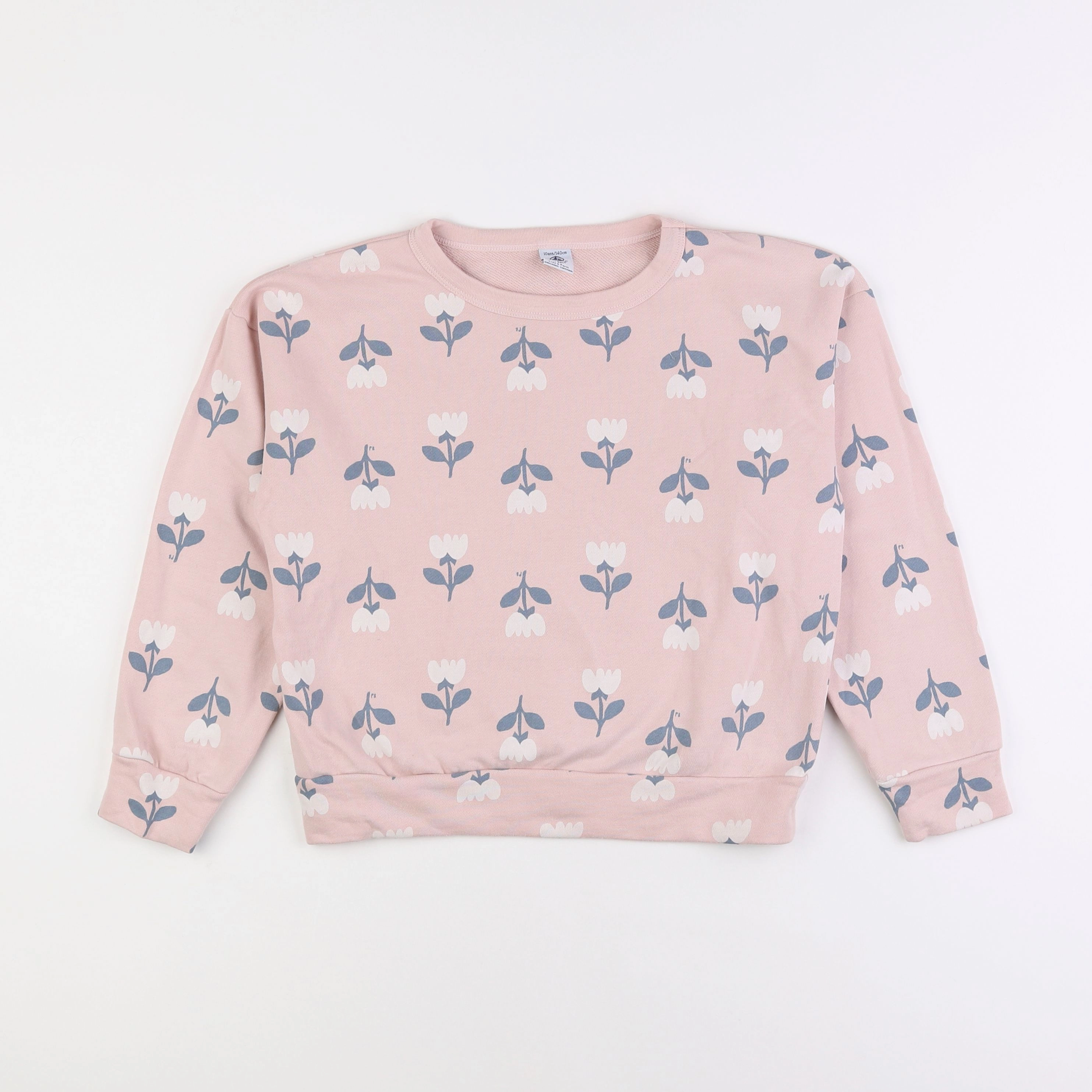 Petit Bateau - sweat rose - 10 ans