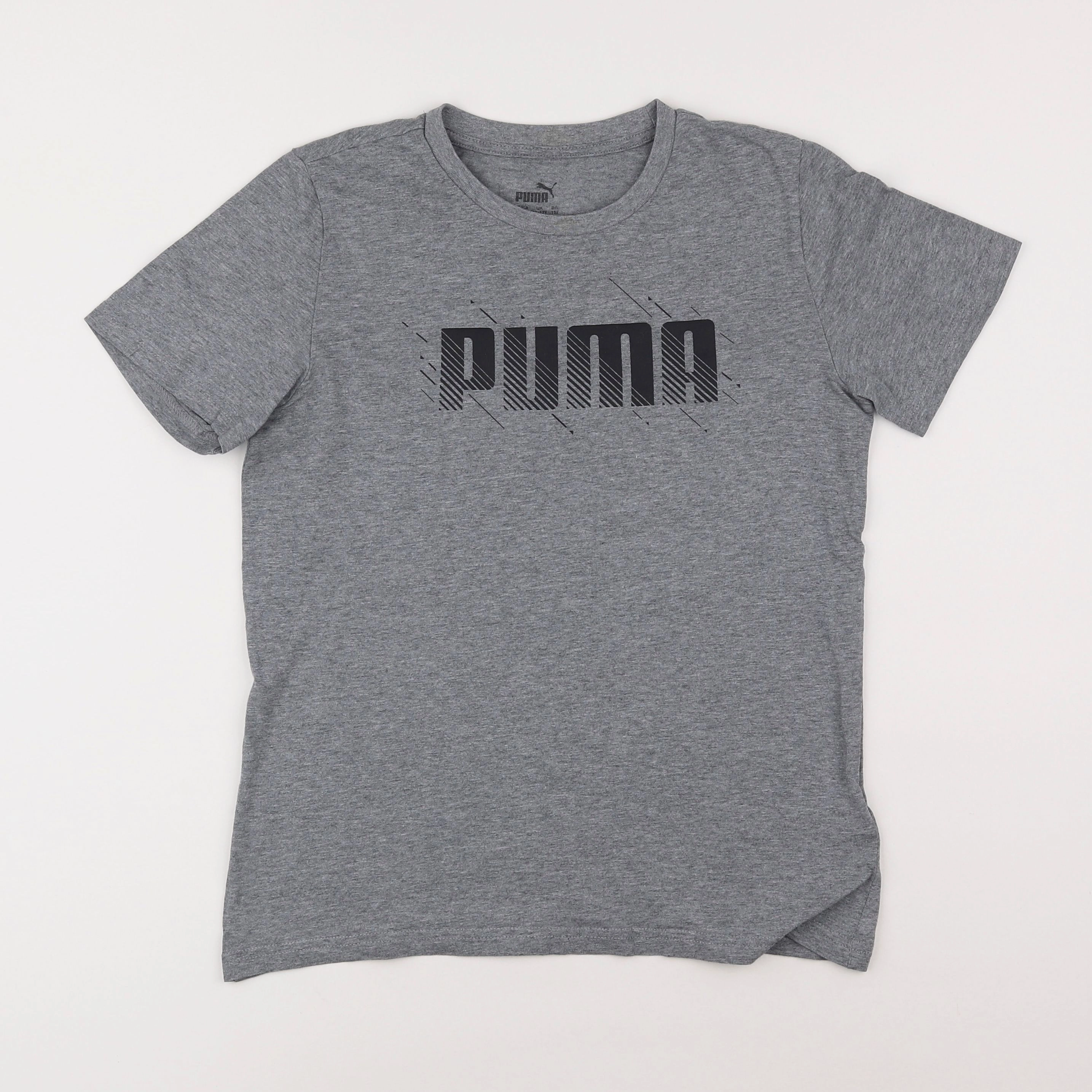 Puma - tee-shirt gris - 11/12 ans