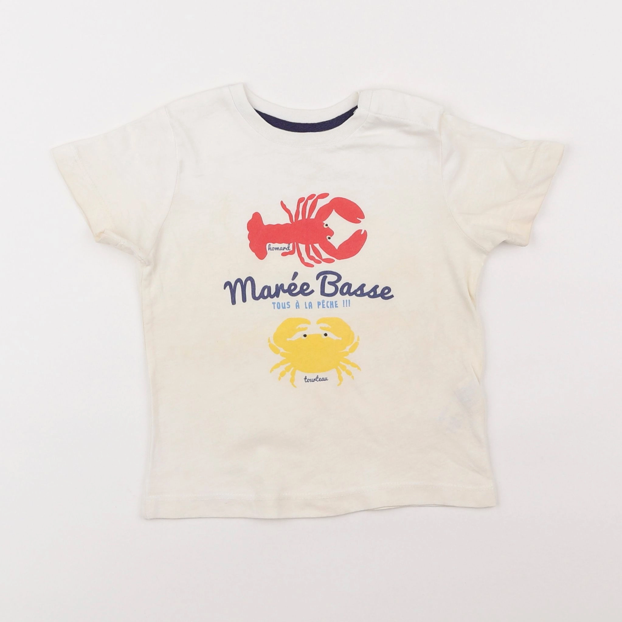 Boutchou - tee-shirt blanc - 18 mois