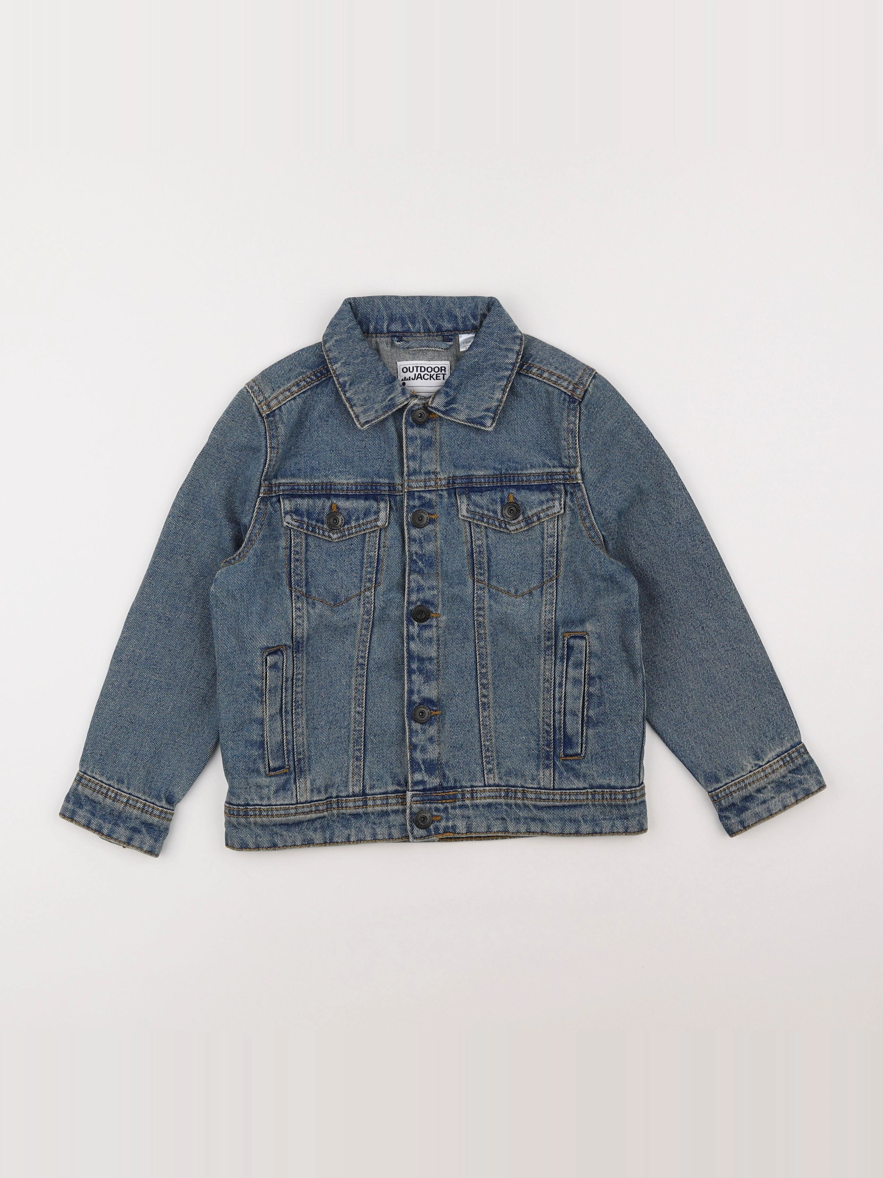 Vertbaudet - veste bleu - 6 ans