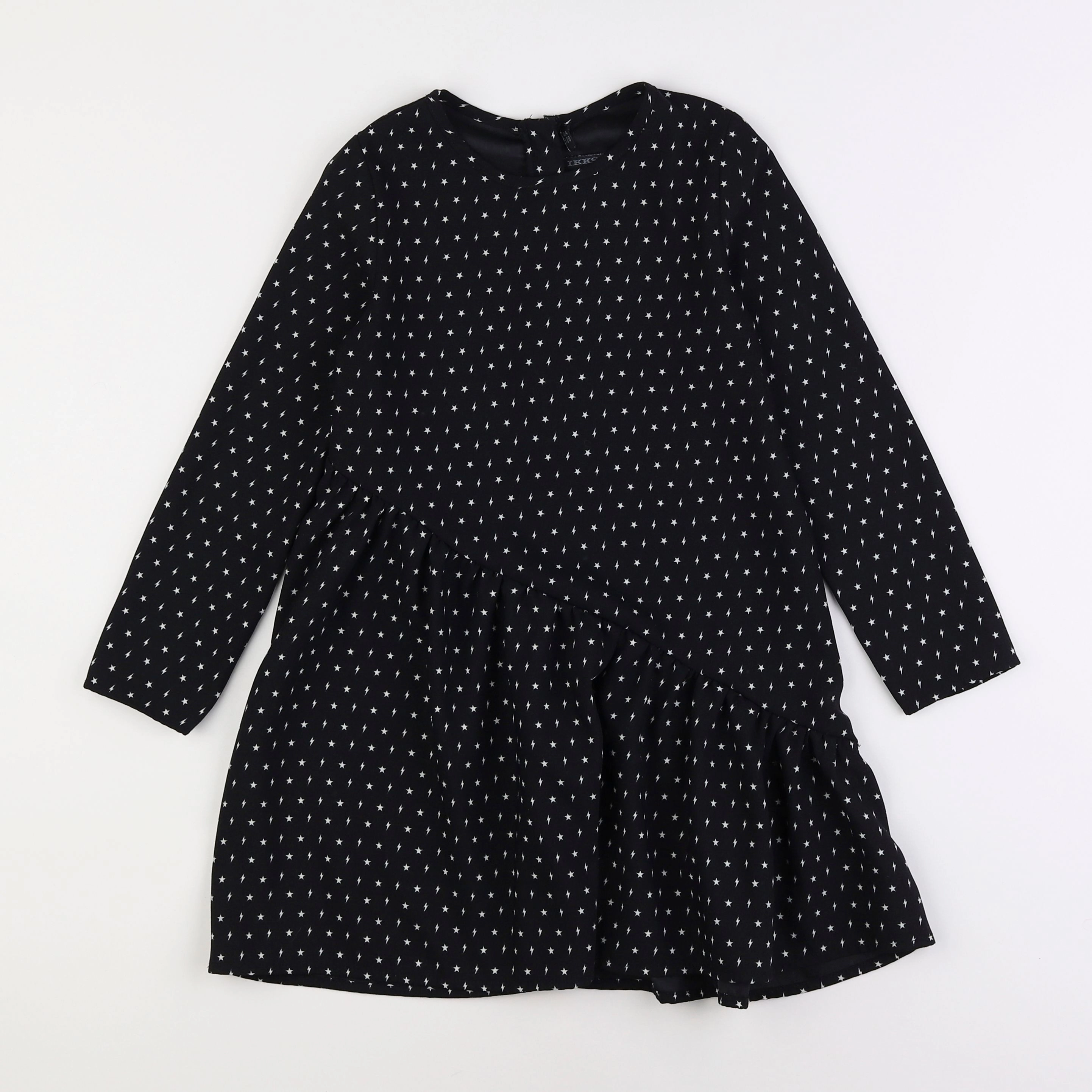 IKKS - robe noir - 8 ans