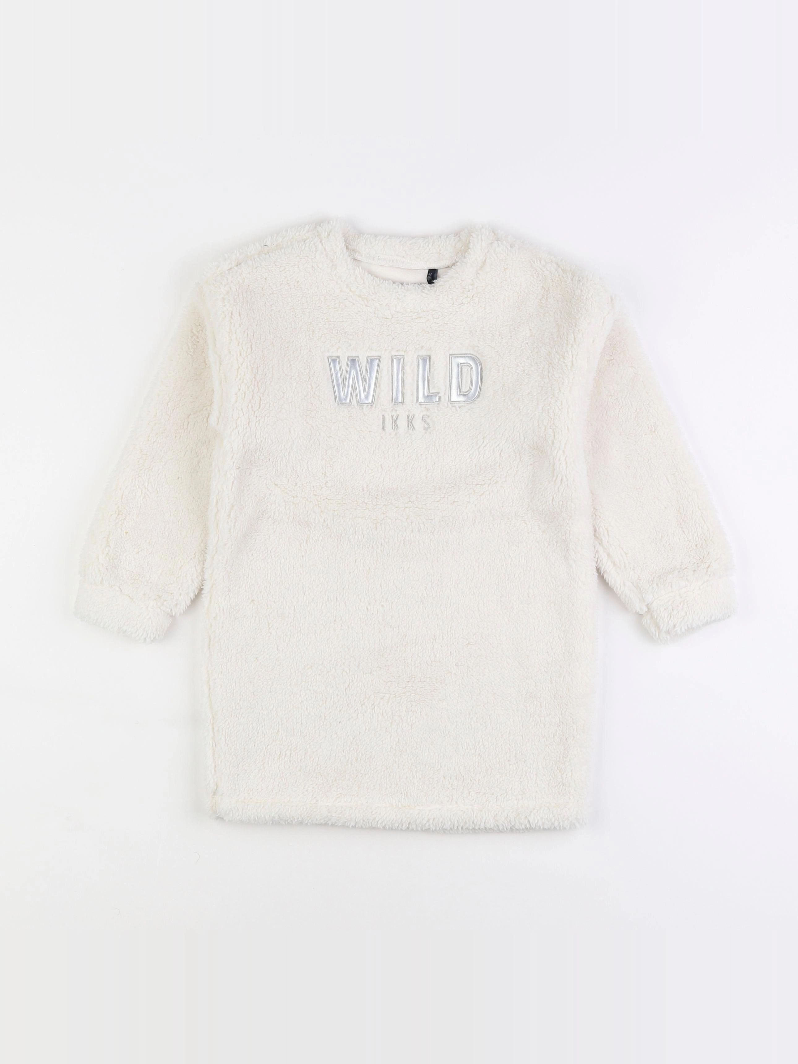 IKKS - robe beige - 4 ans