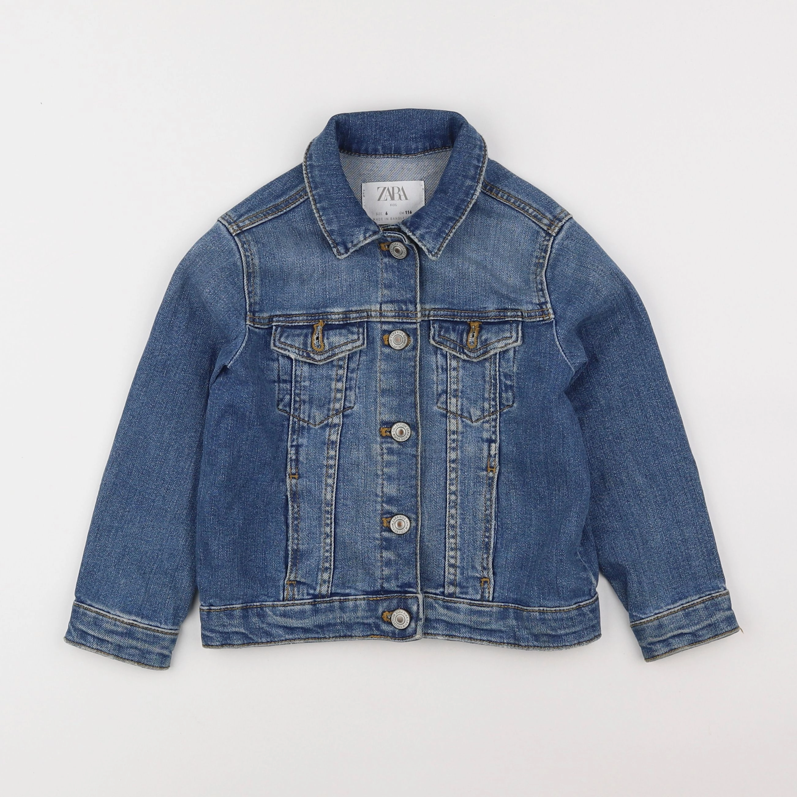 Zara - veste bleu - 6 ans