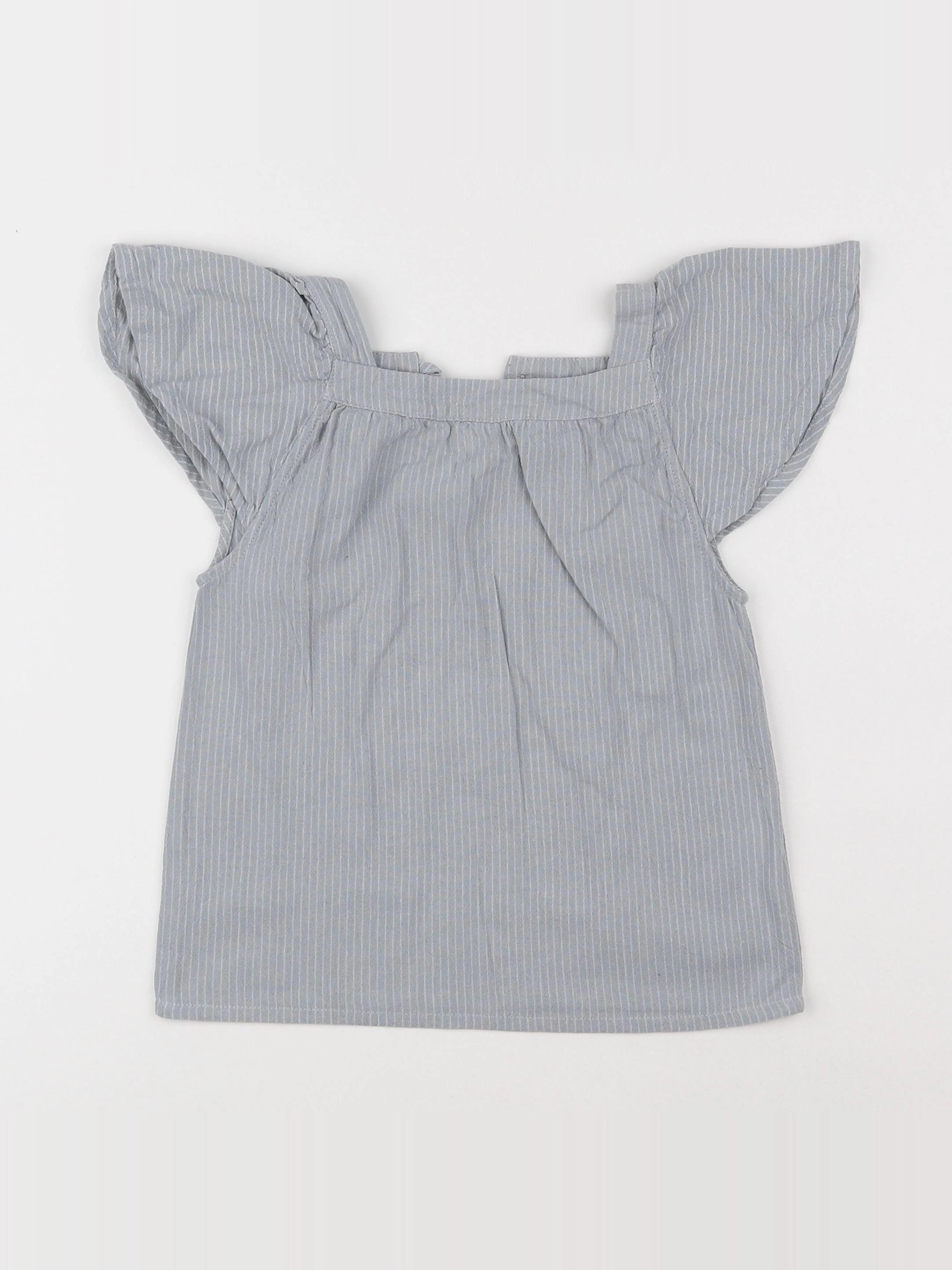 Eden & Victor - blouse gris - 6 ans
