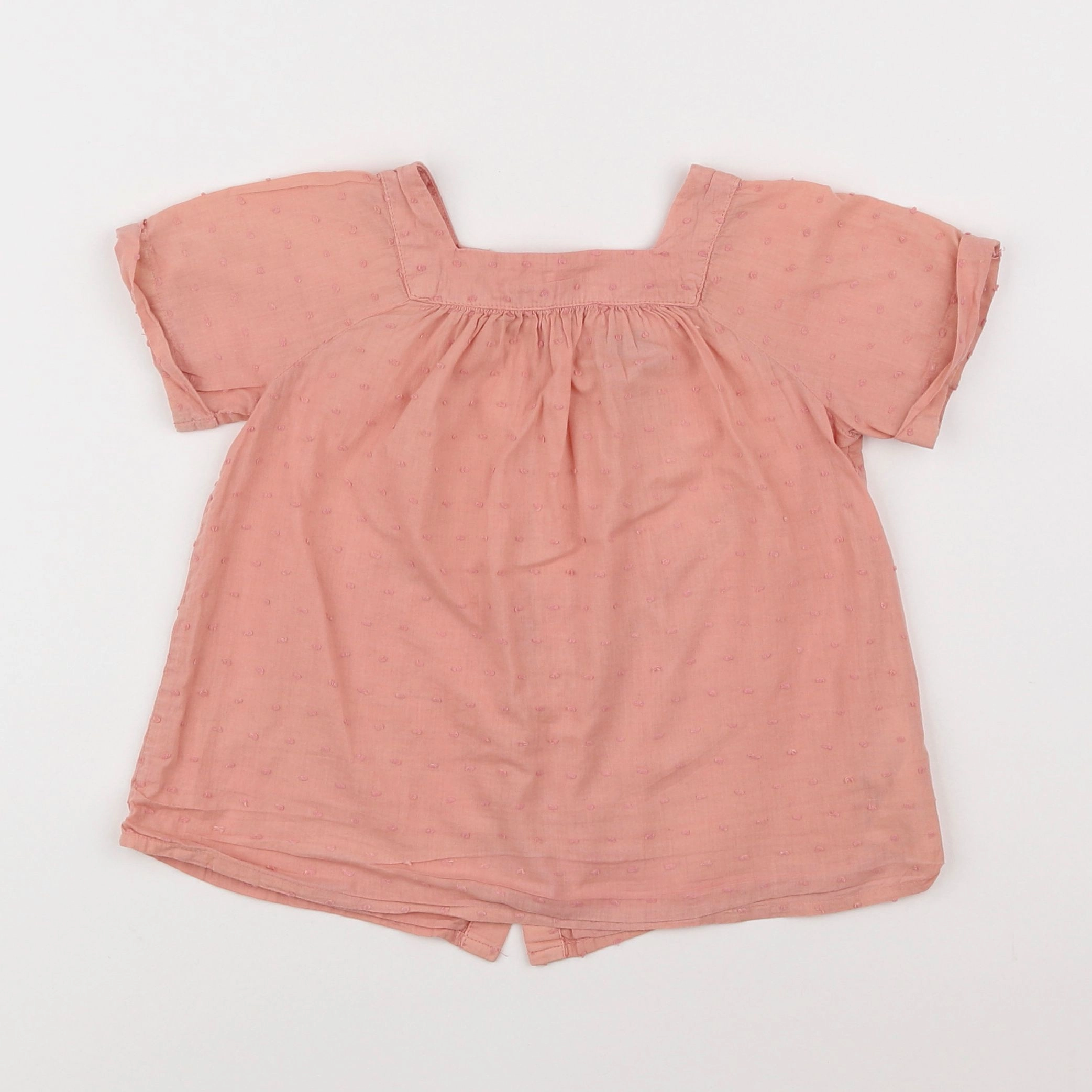 Bonton - blouse rose - 2 ans