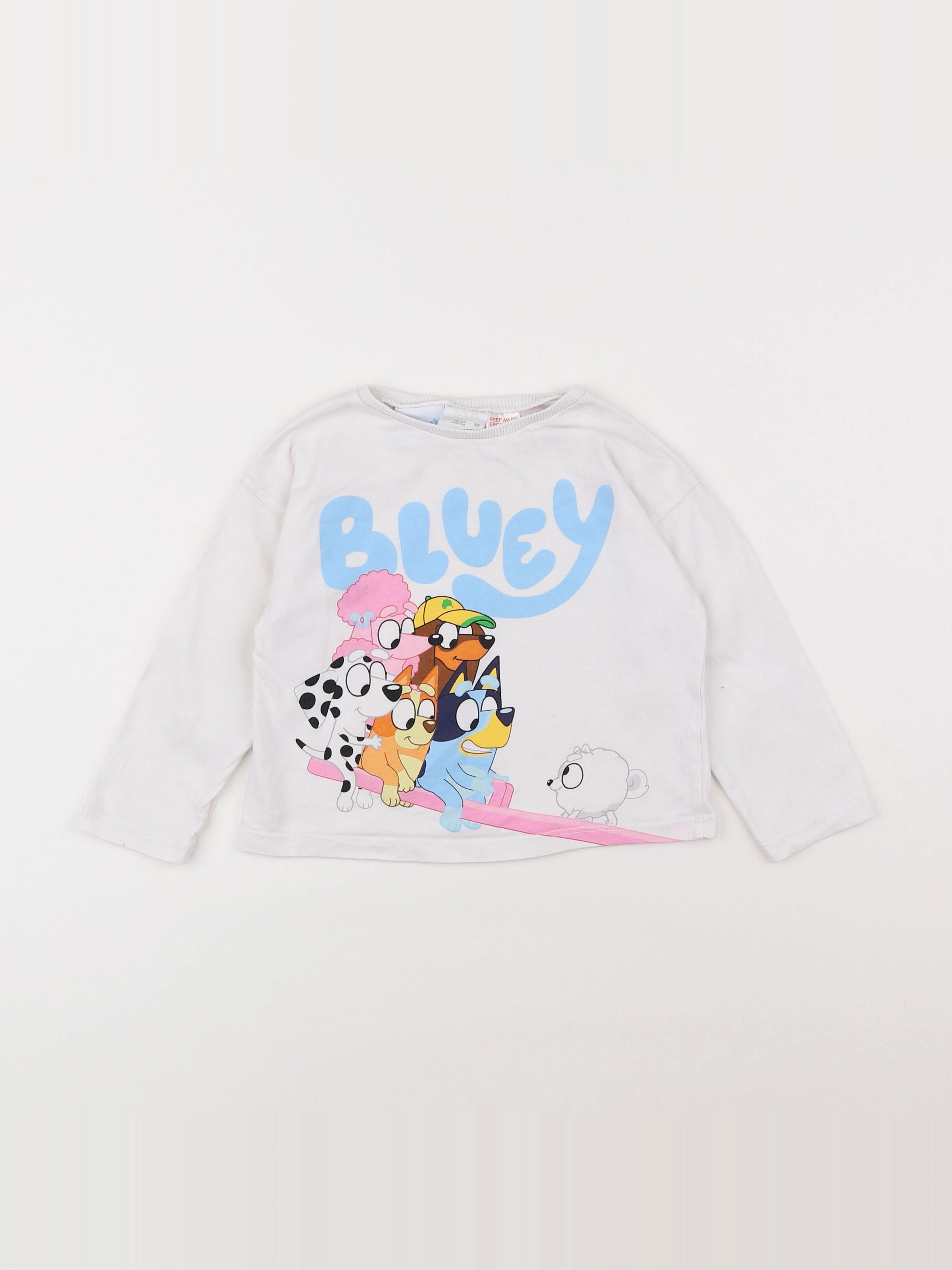 Zara - tee-shirt blanc - 18 mois à 2 ans