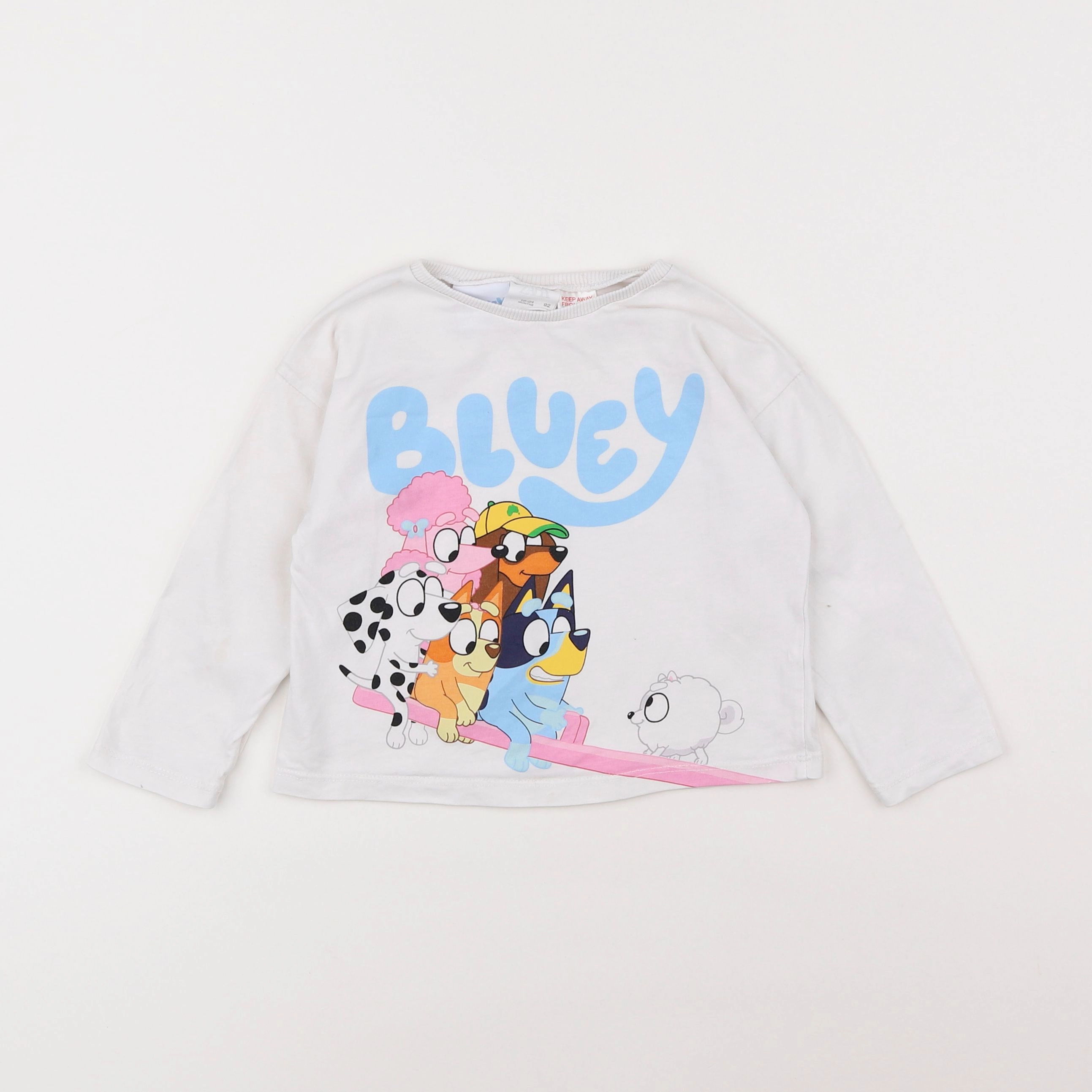 Zara - tee-shirt blanc - 18 mois à 2 ans