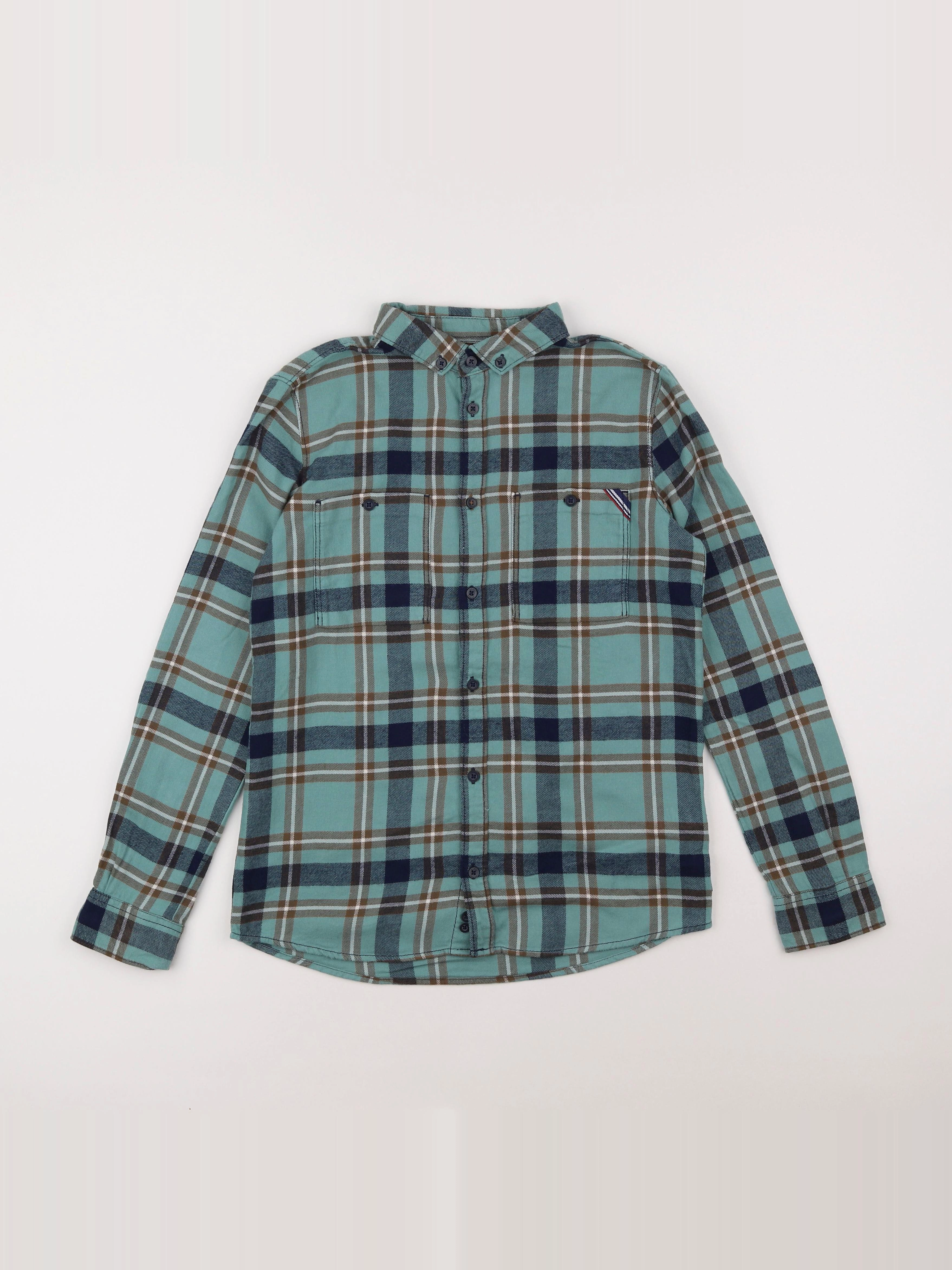 Okaidi - chemise vert - 12 ans