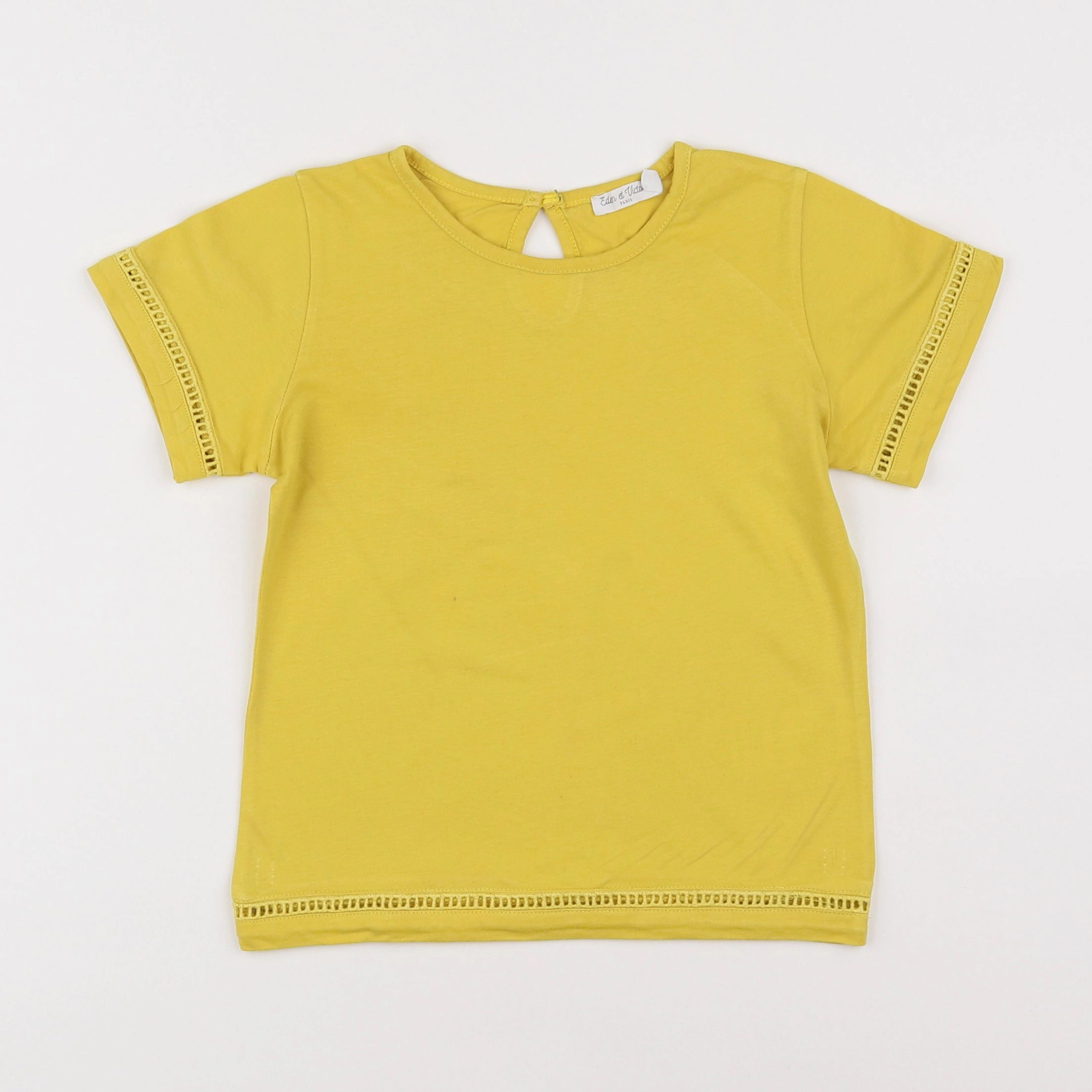 Eden & Victor - tee-shirt jaune - 5 ans