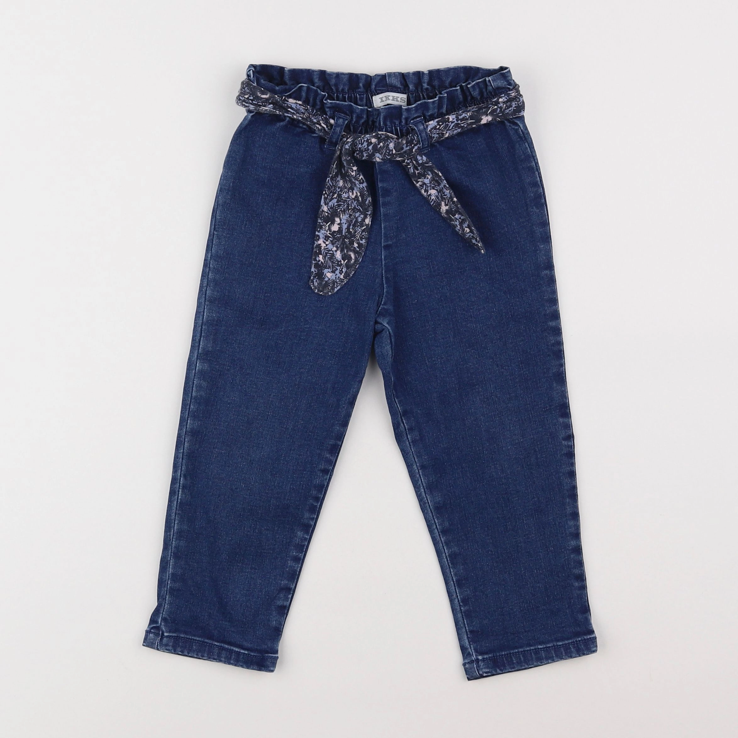 IKKS - jegging bleu - 2/3 ans