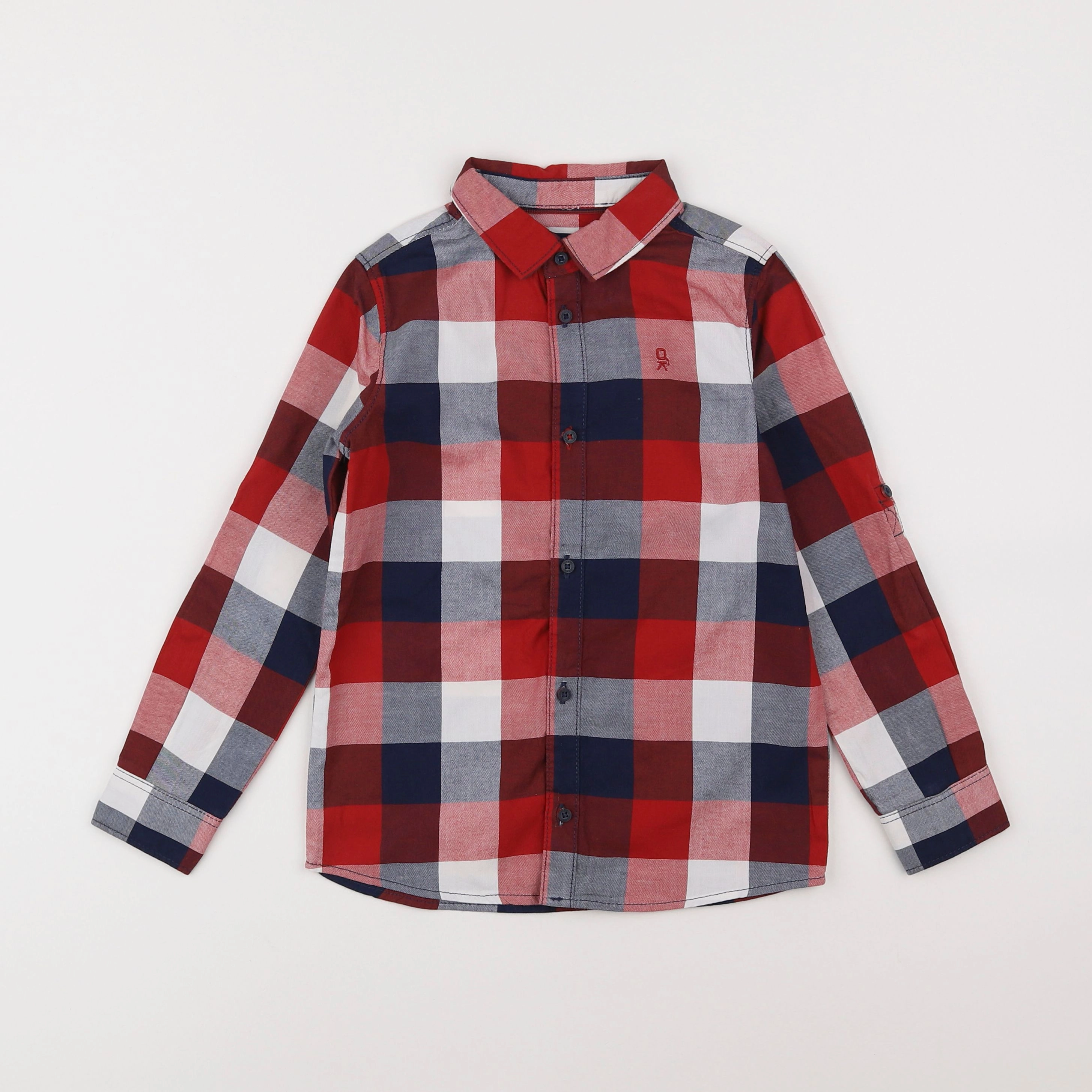Okaidi - chemise rouge - 6 ans