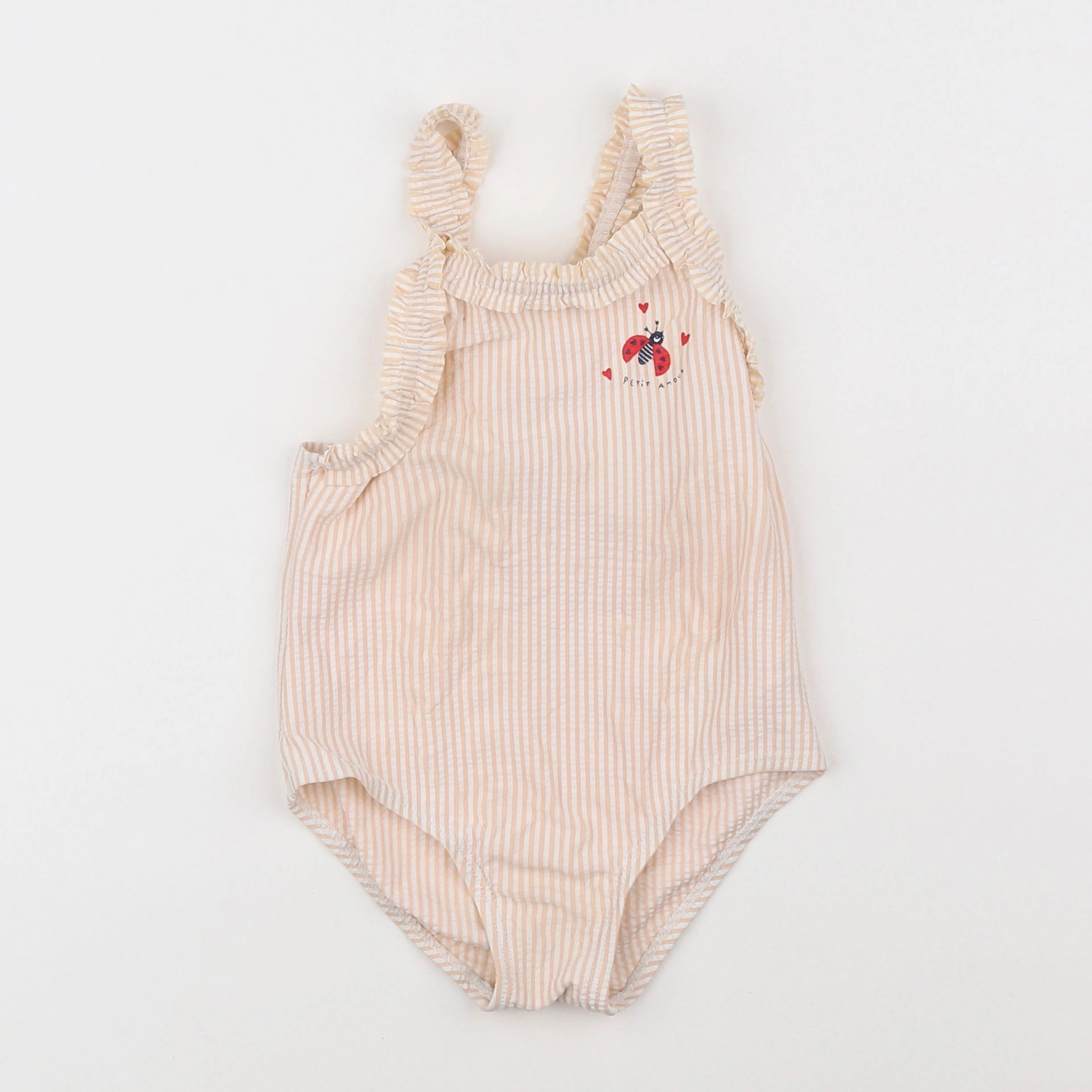 Vertbaudet - maillot de bain rose - 3/4 ans