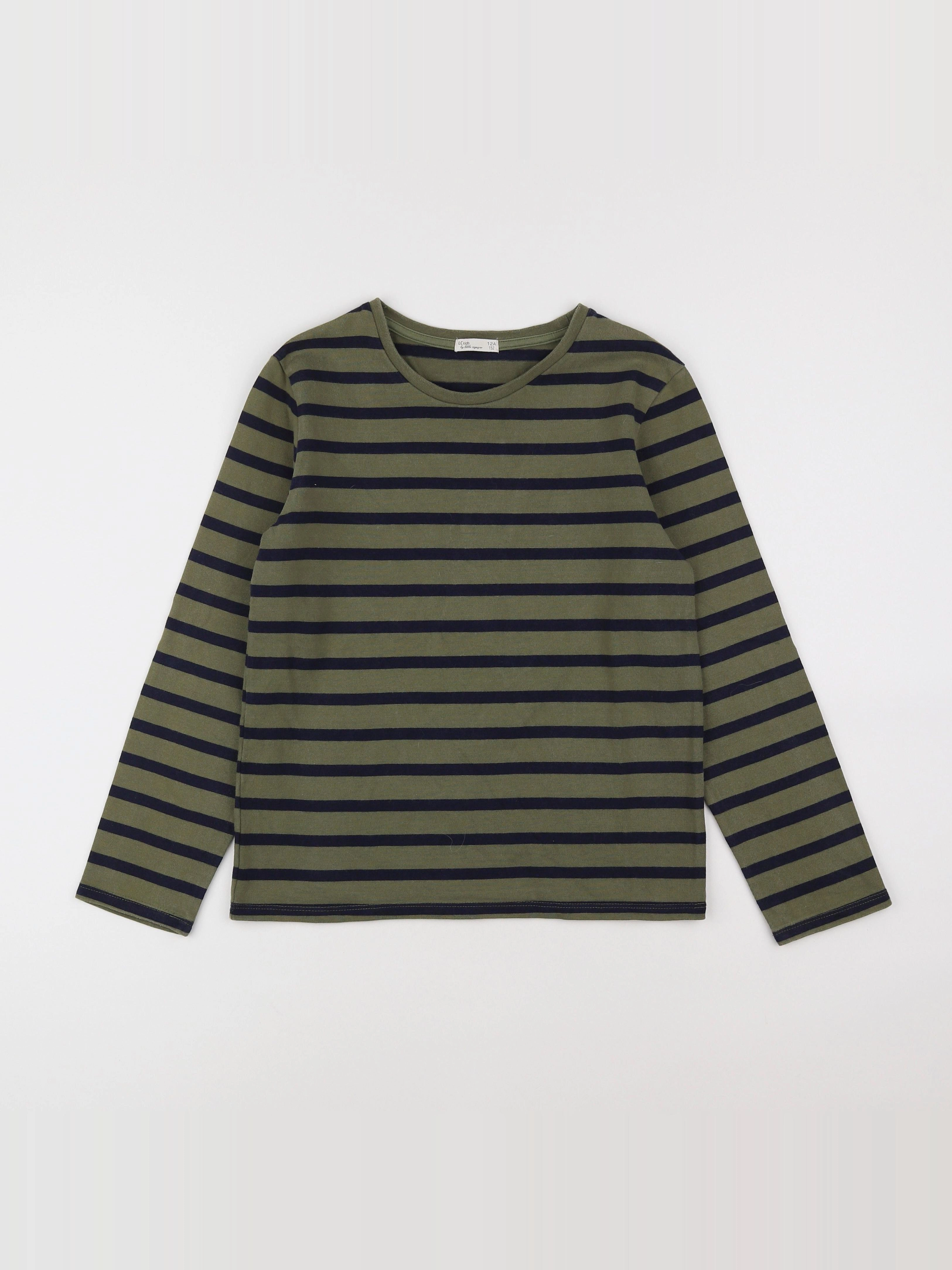 Little Cigogne - sweat vert - 12 ans