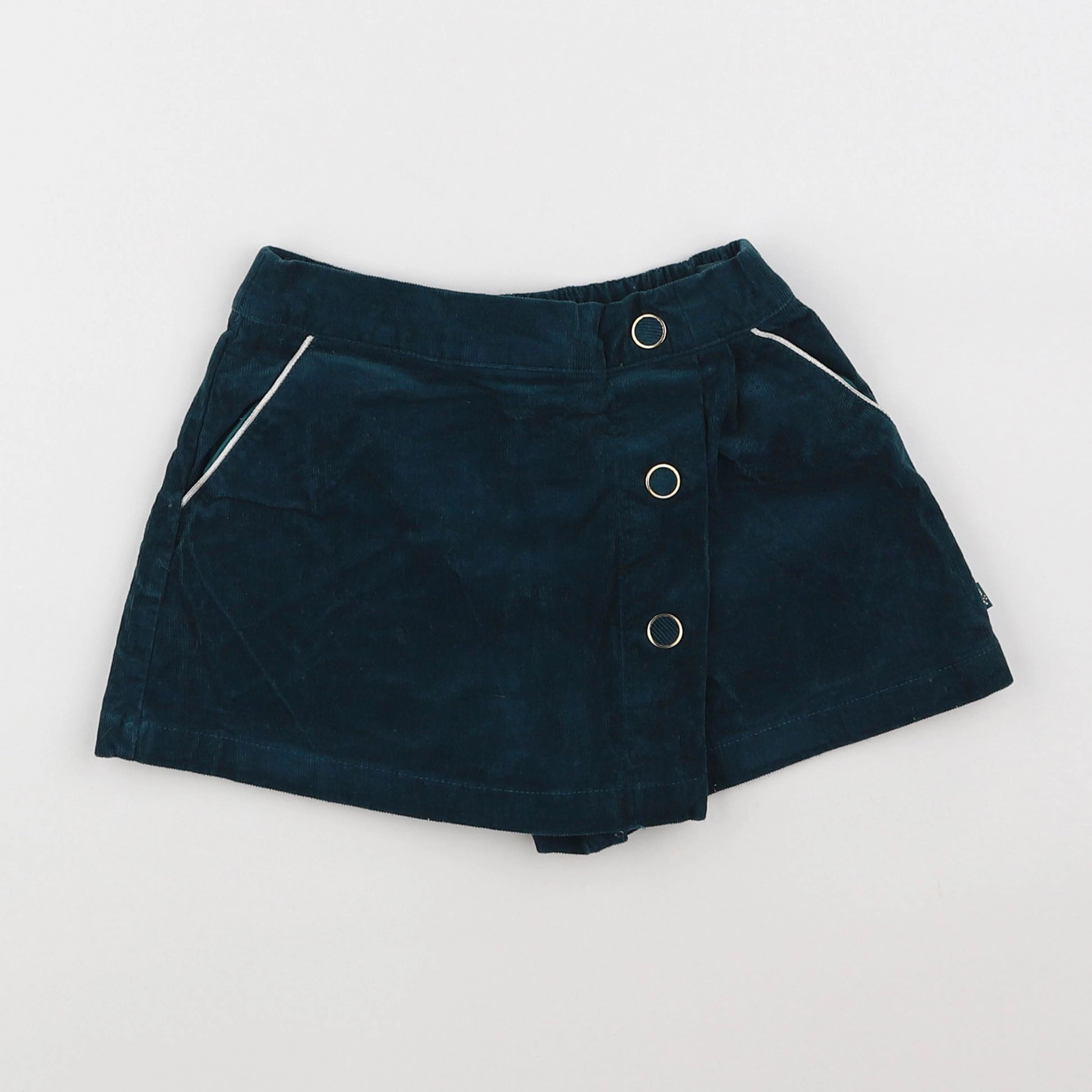 Okaidi - jupe short vert - 6 ans