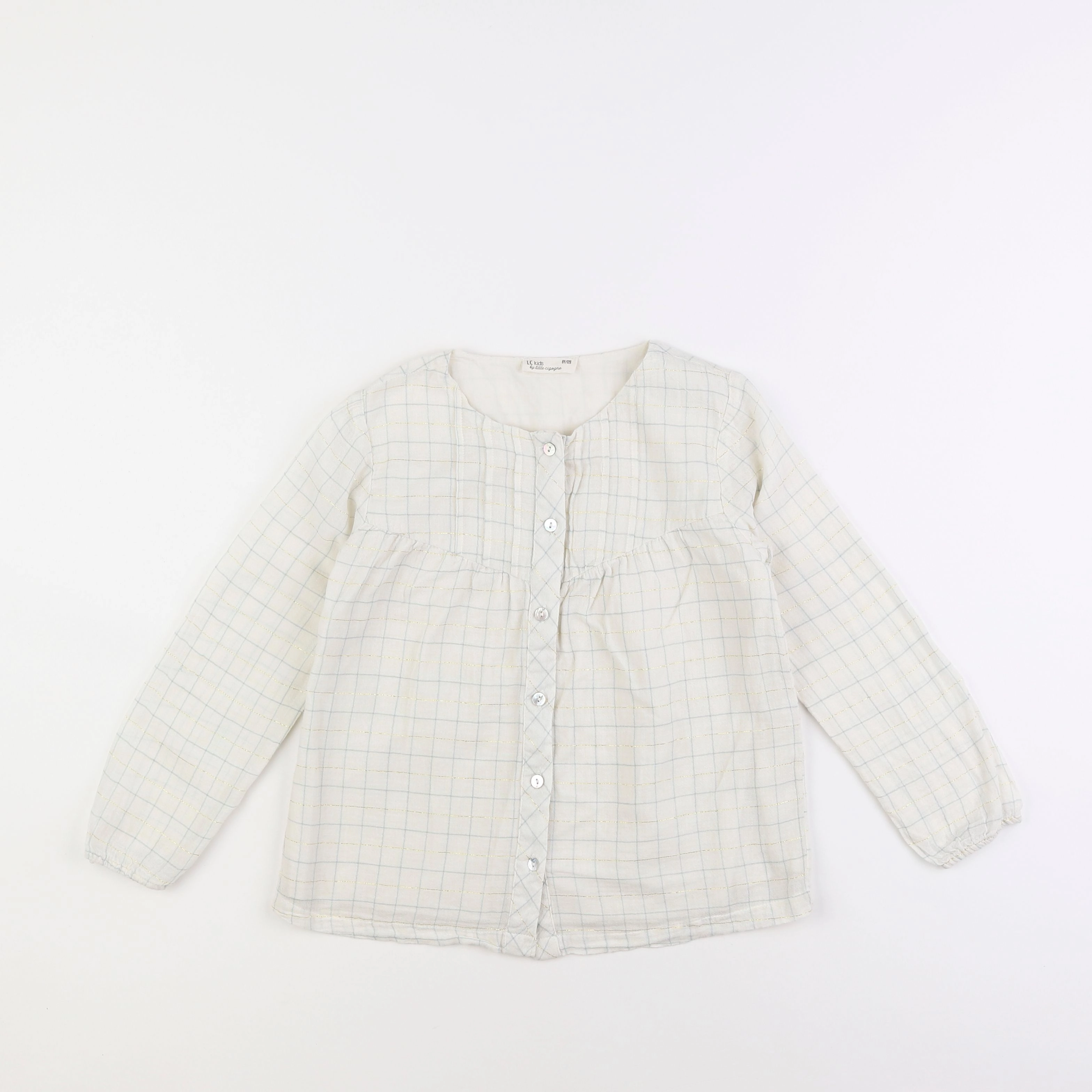 Little Cigogne - blouse blanc - 8 ans