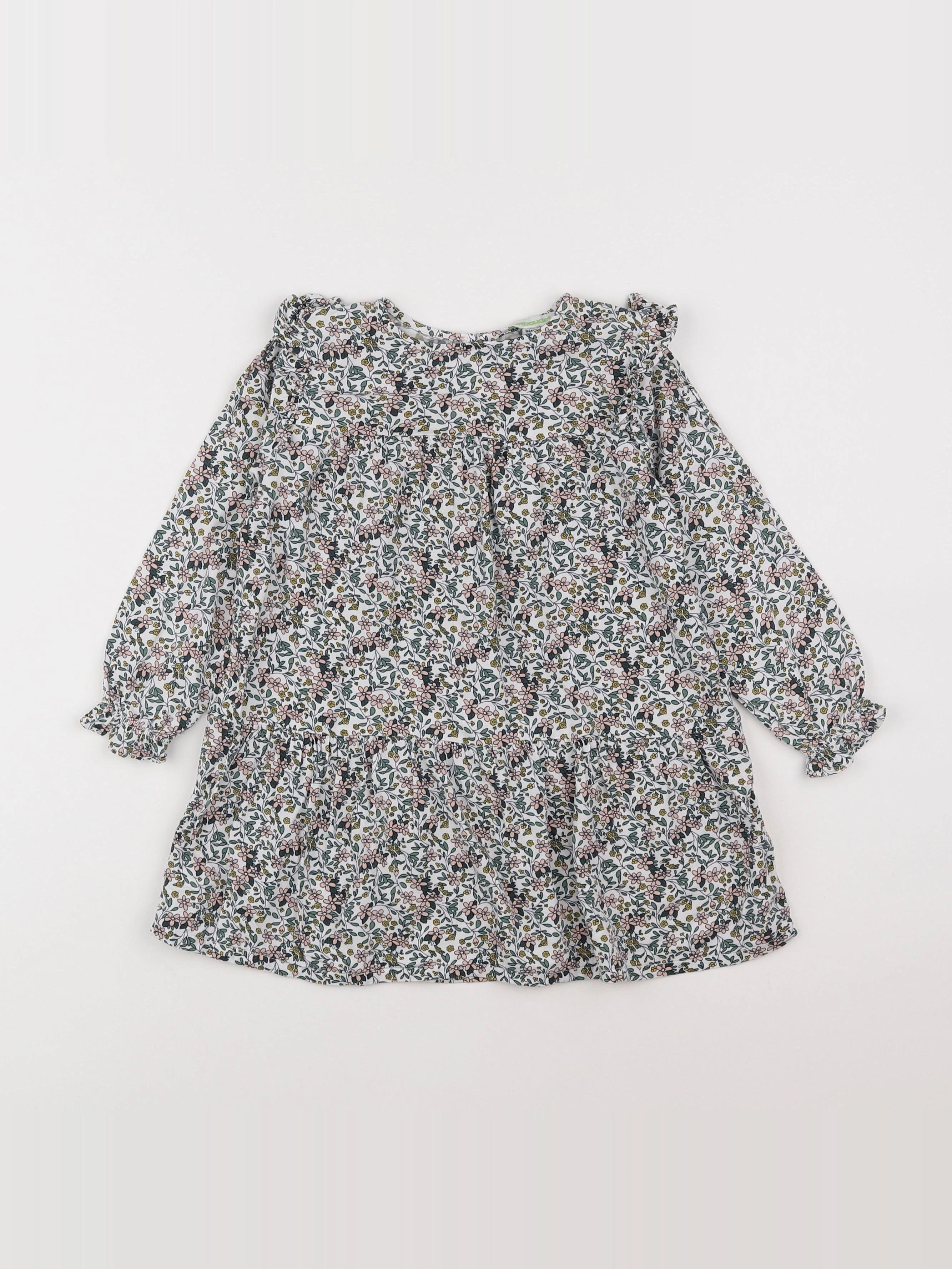 Vertbaudet - robe blanc - 3 ans