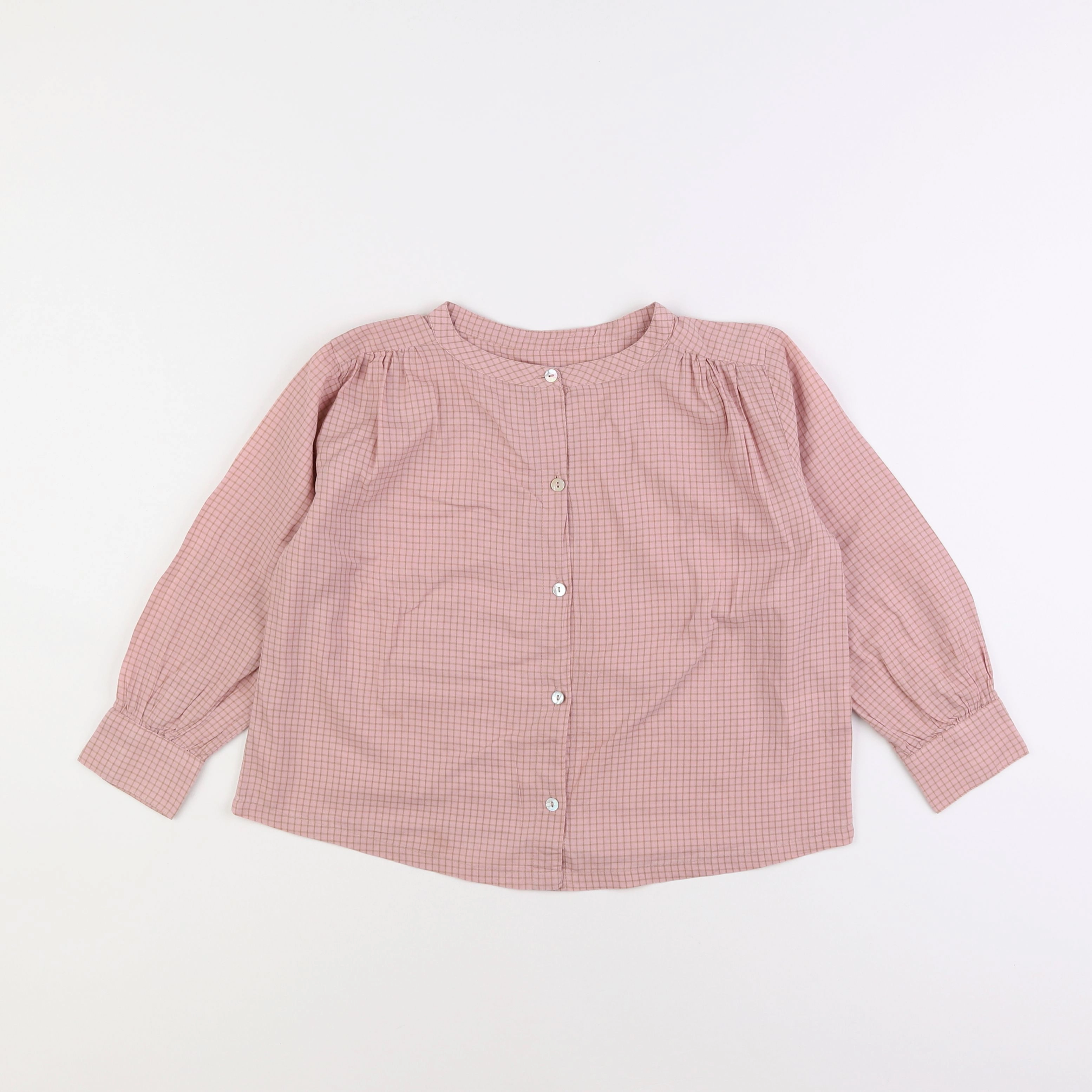 Eden & Victor - blouse rose - 8 ans