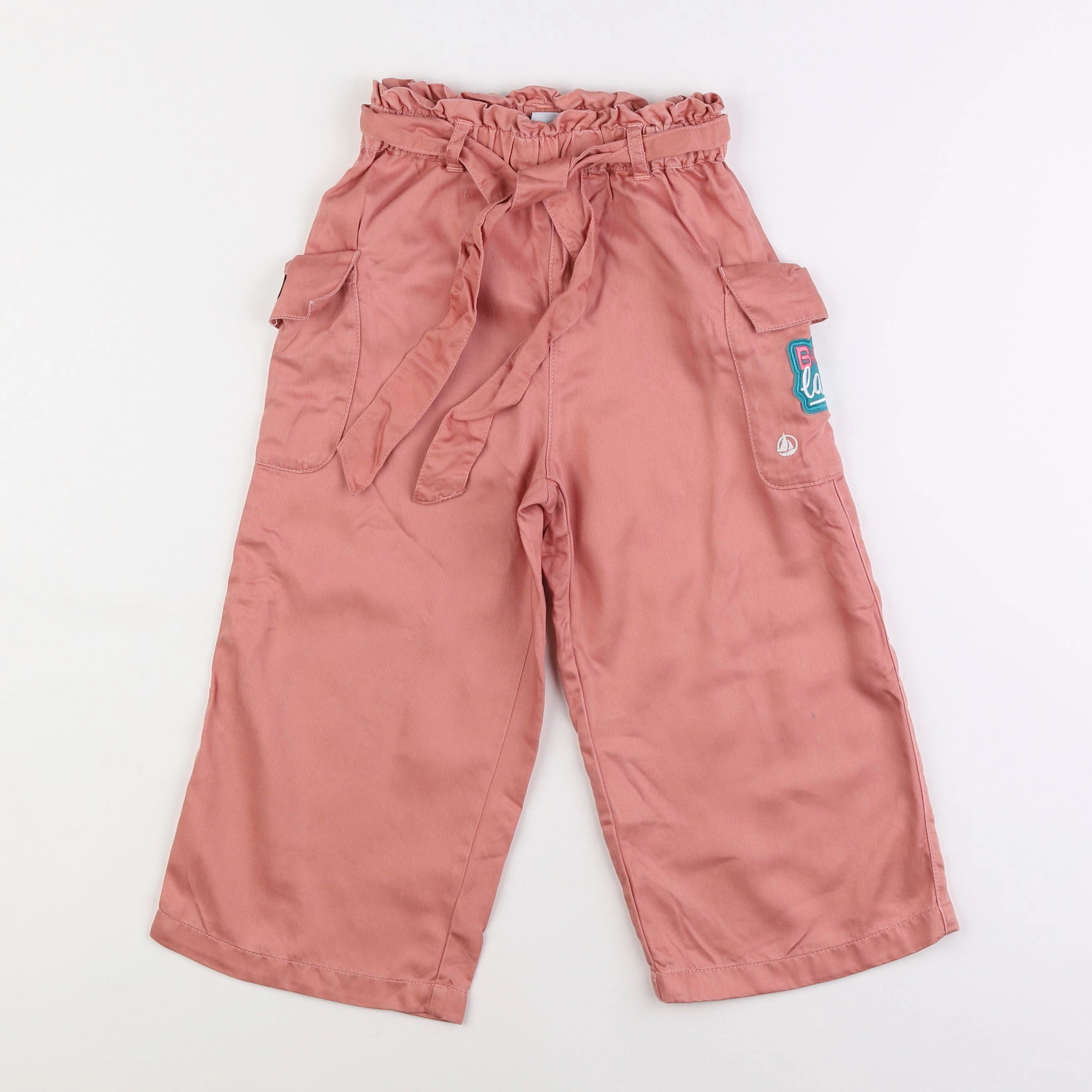 Petit Bateau - pantalon rose - 8 ans