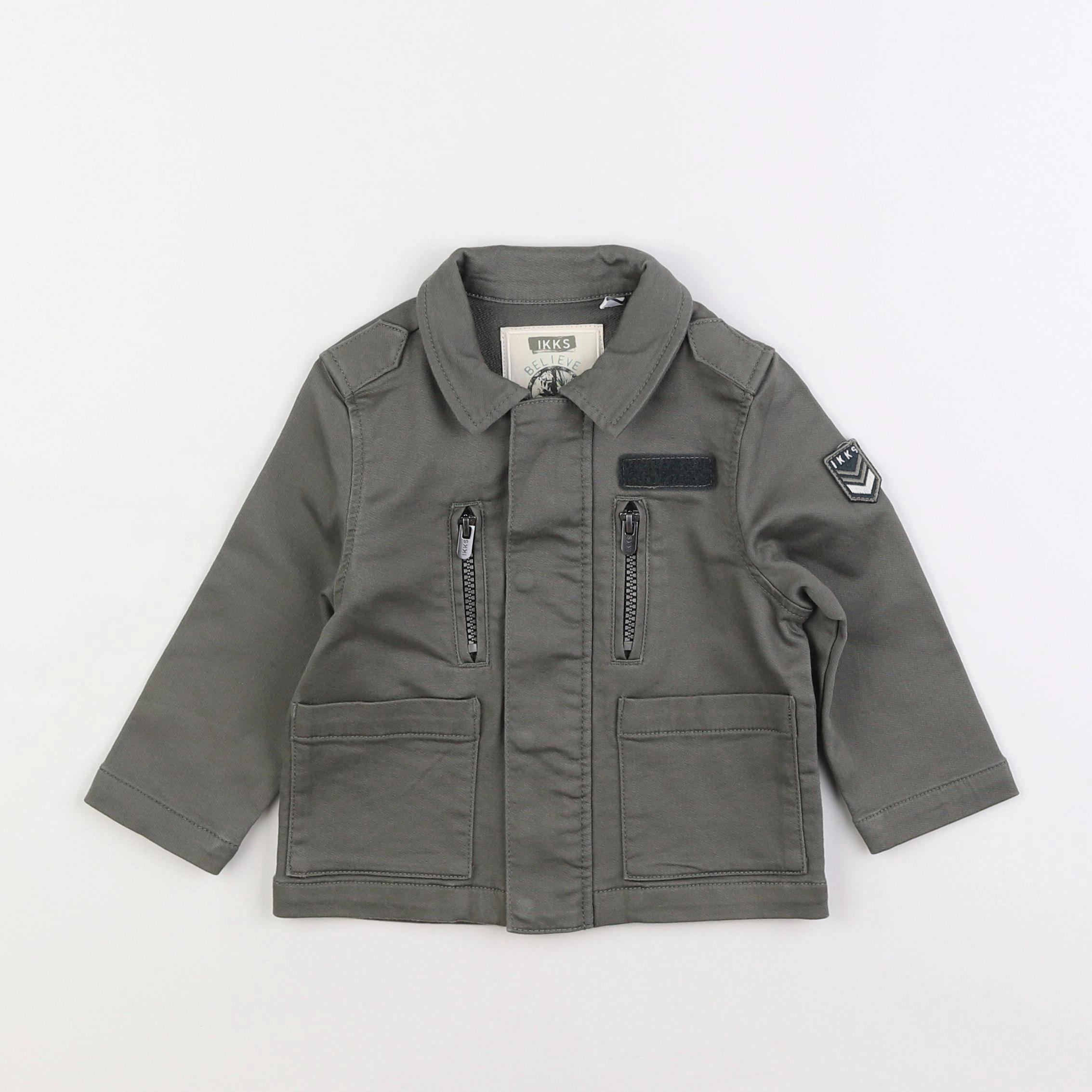 IKKS - veste vert - 18 mois