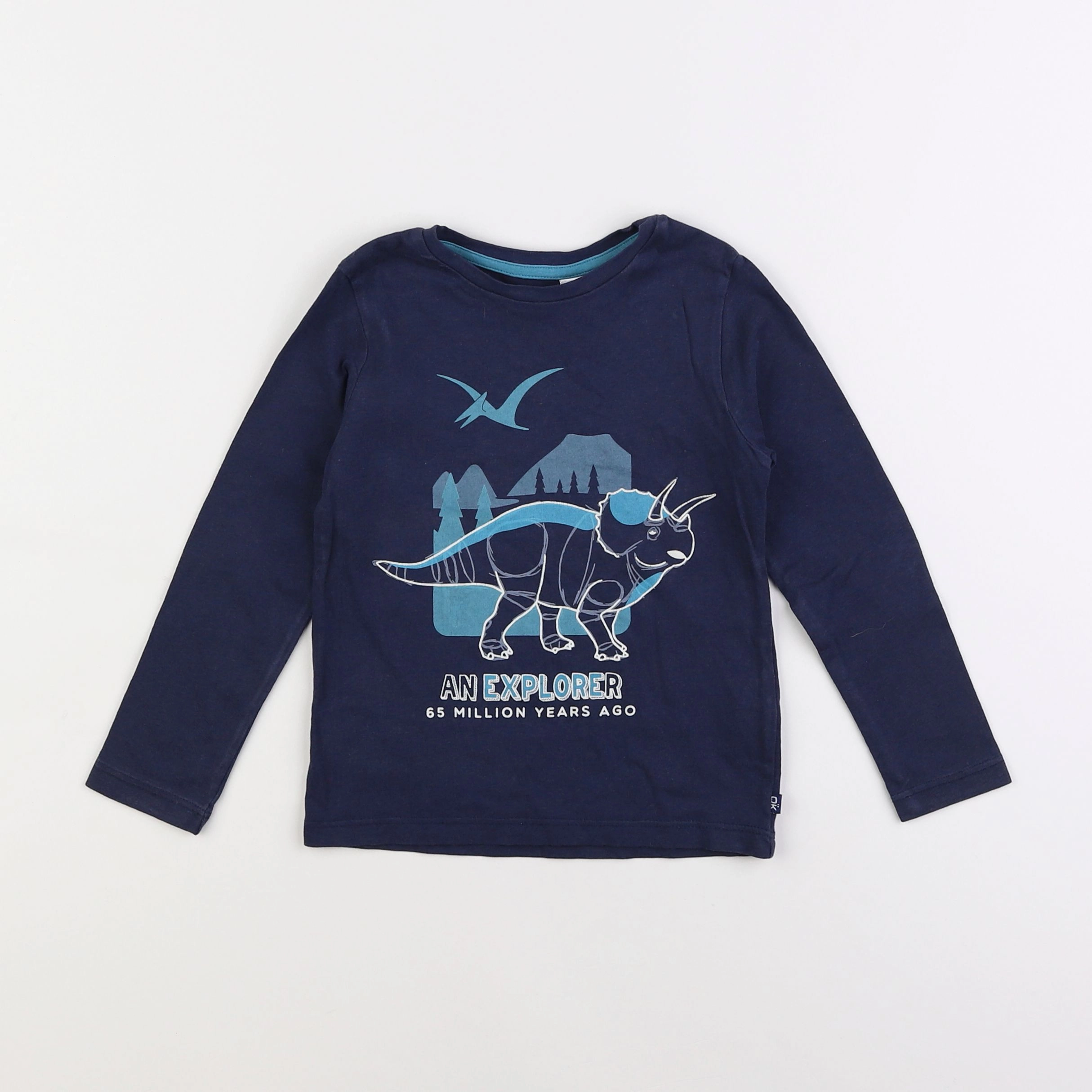 Okaidi - tee-shirt bleu - 3 ans