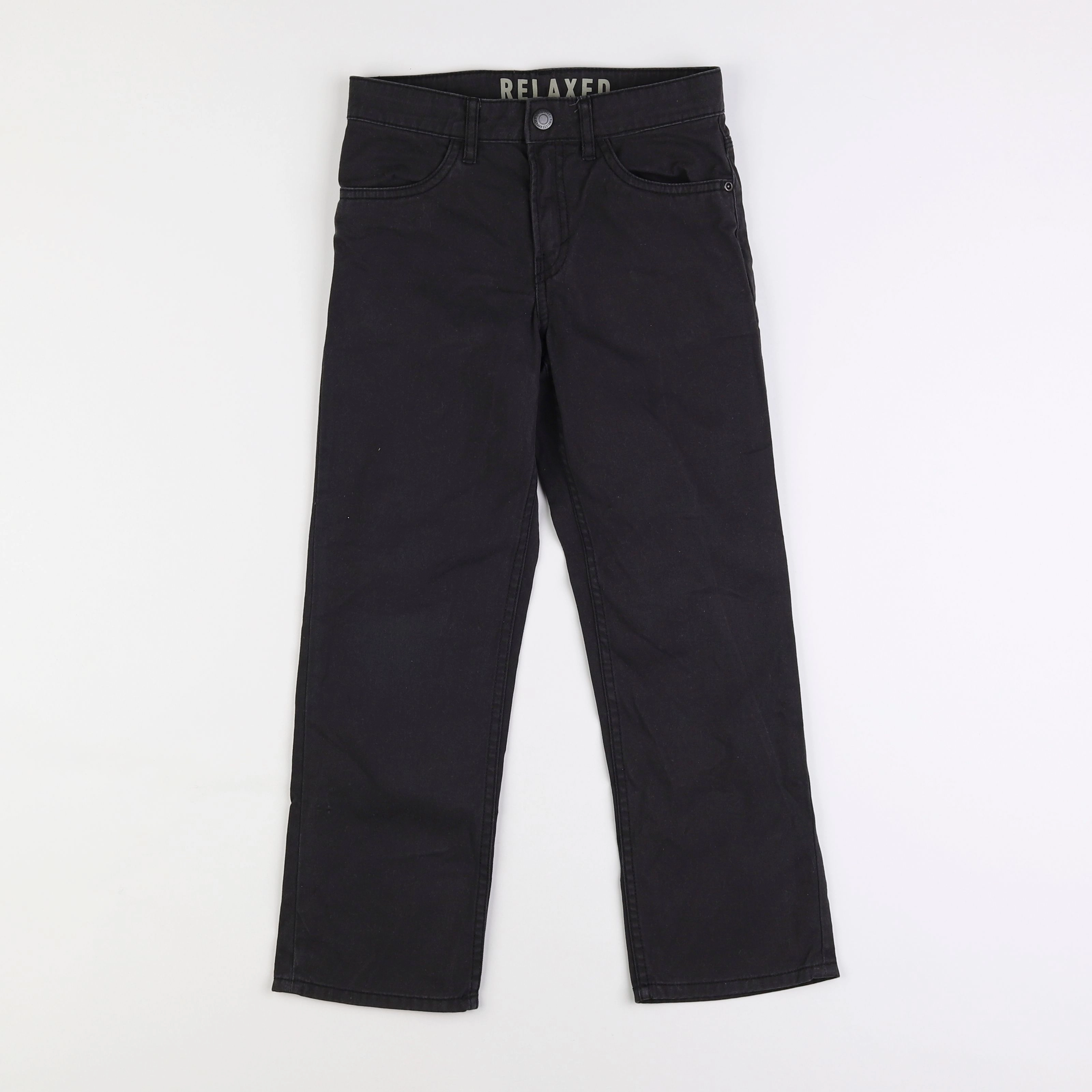 H&M - jean gris - 7/8 ans