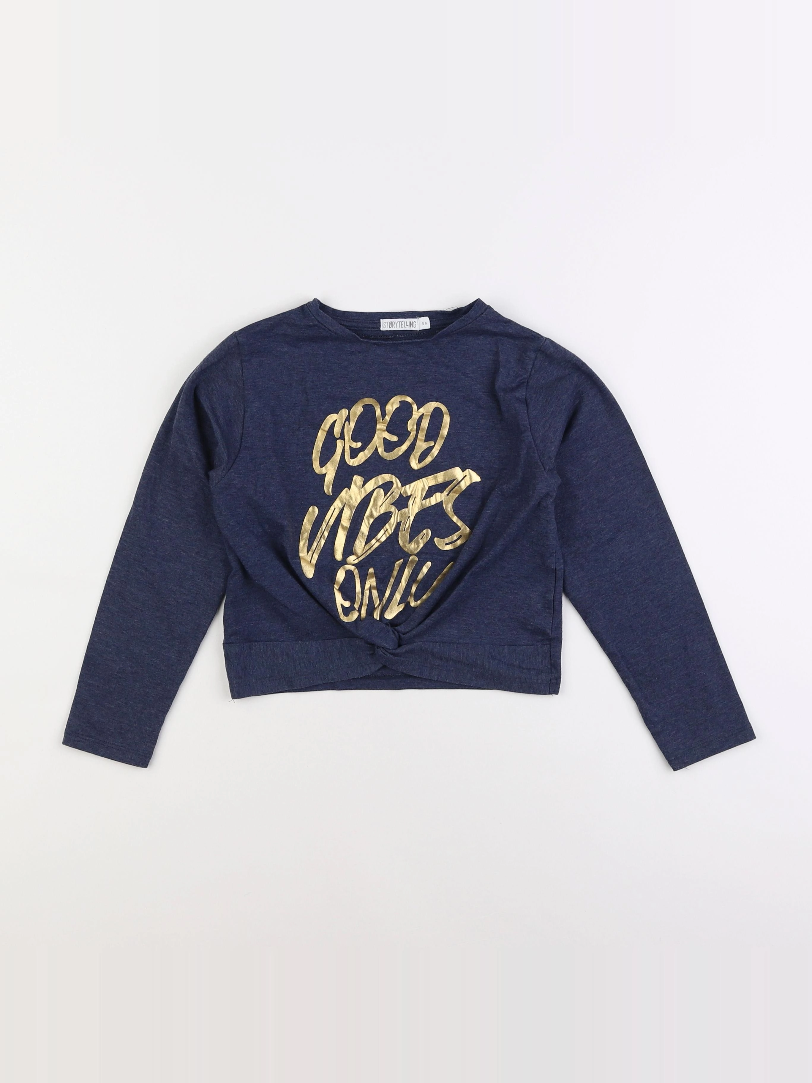 Storytelling - tee-shirt bleu - 8 ans