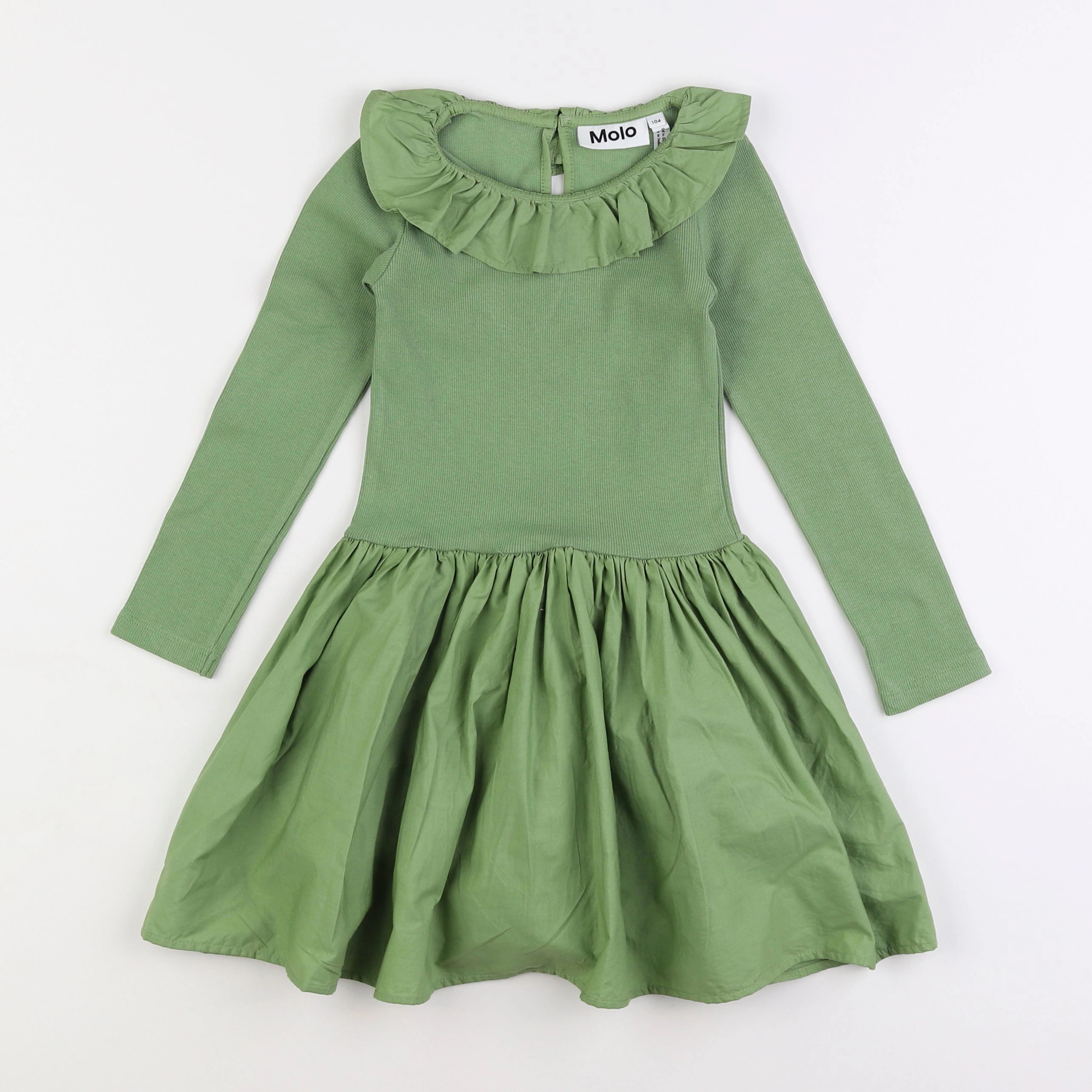 Molo - robe vert - 4 ans