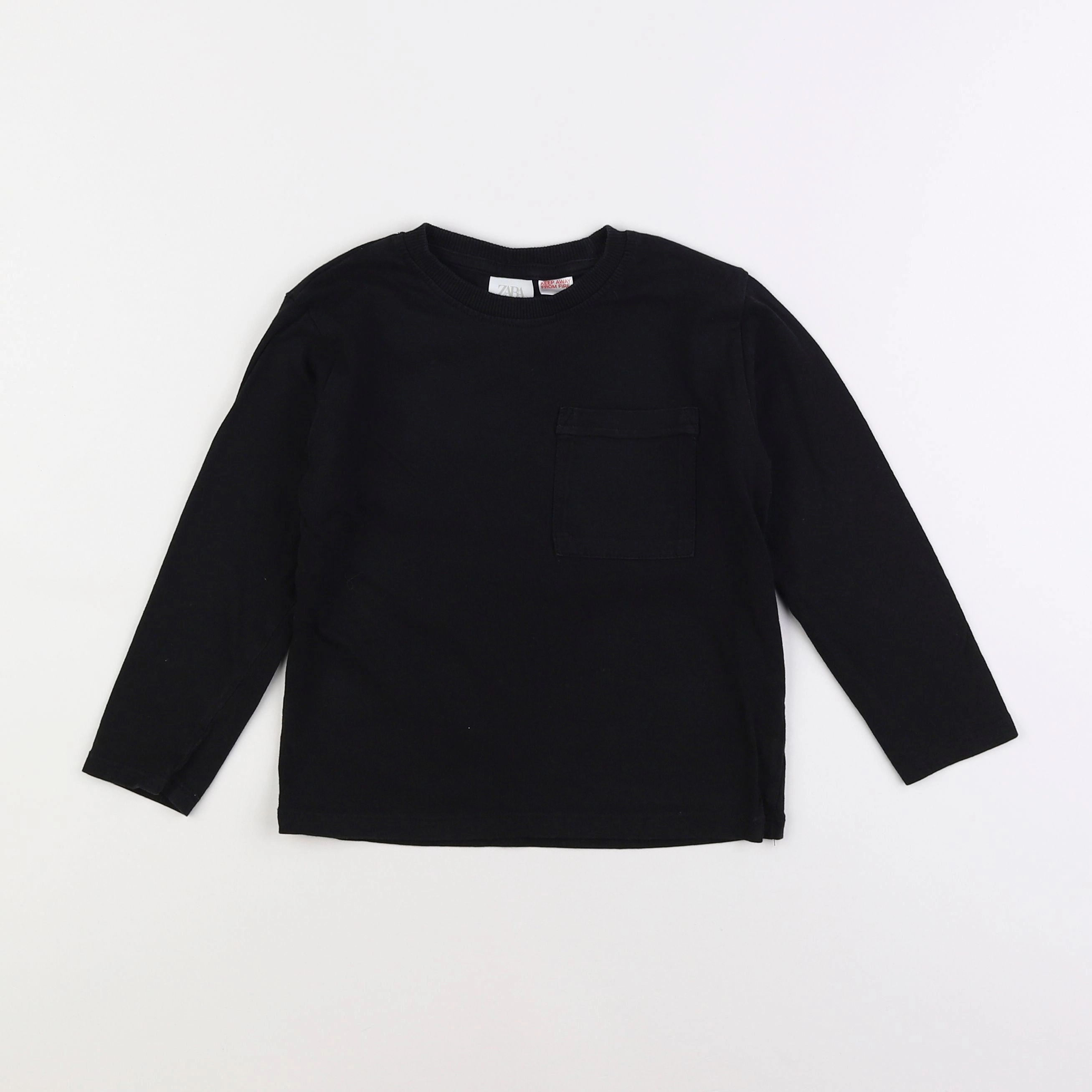 Zara - tee-shirt noir - 3/4 ans