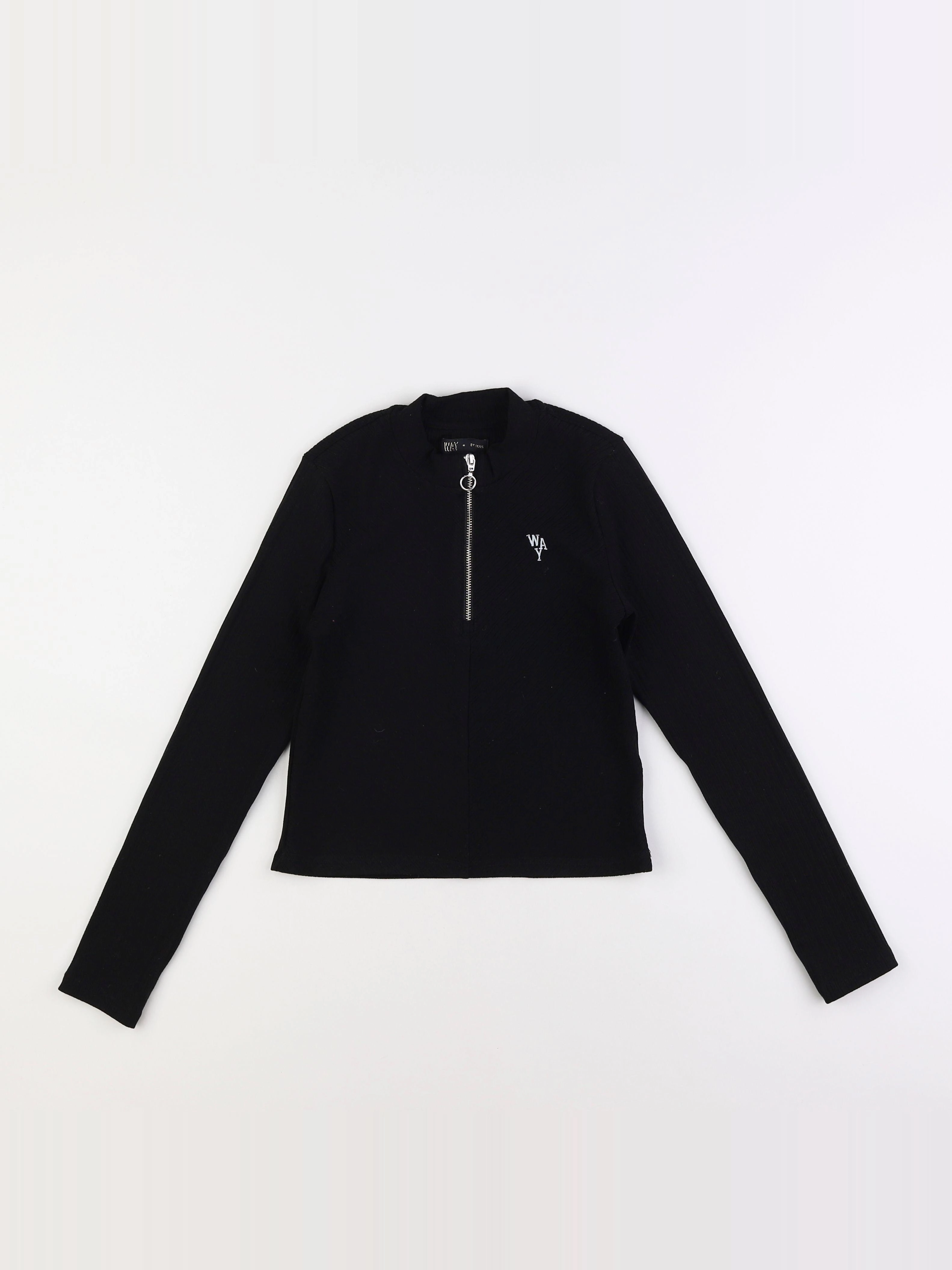 IKKS - sweat noir - 12 ans