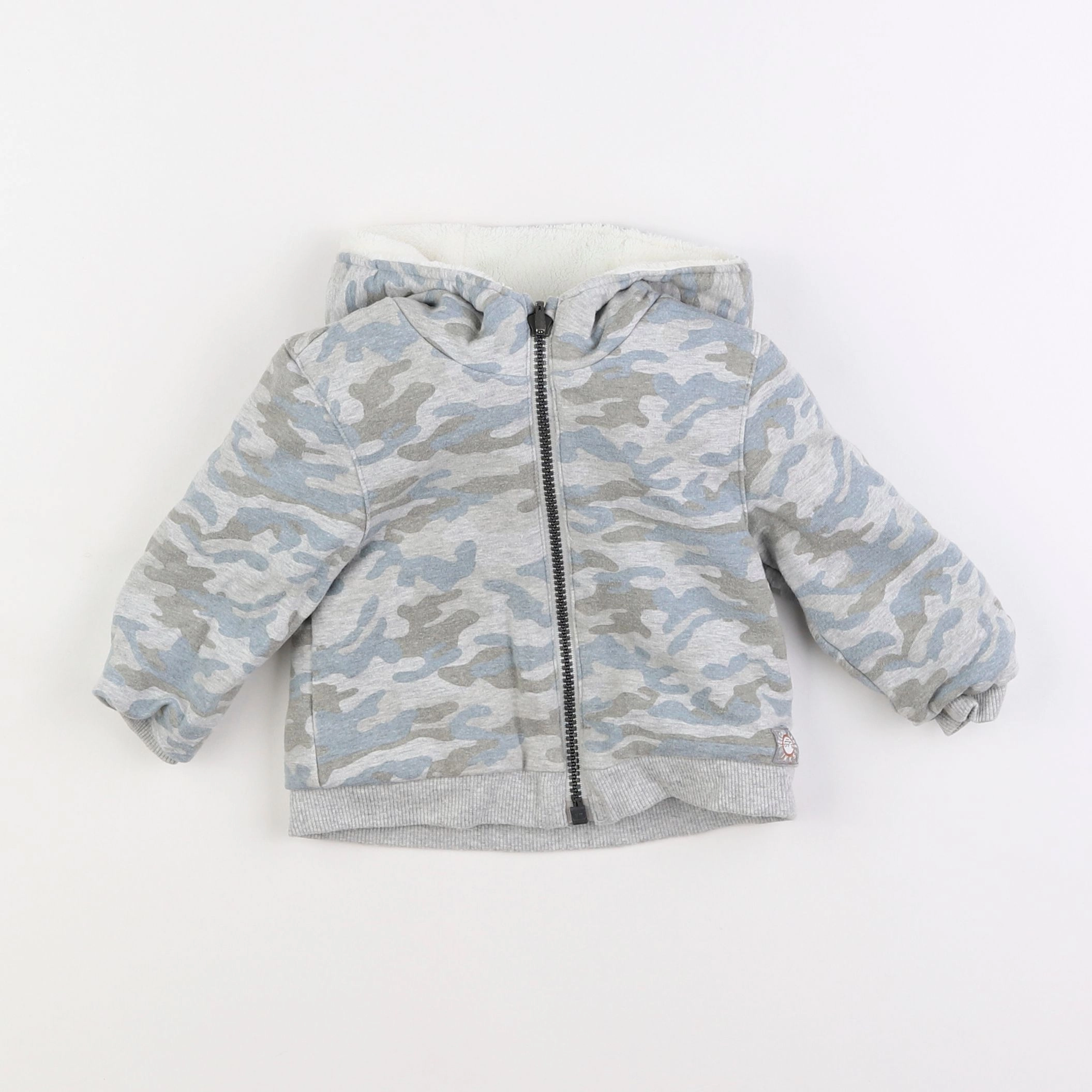 IKKS - sweat gris - 18 mois