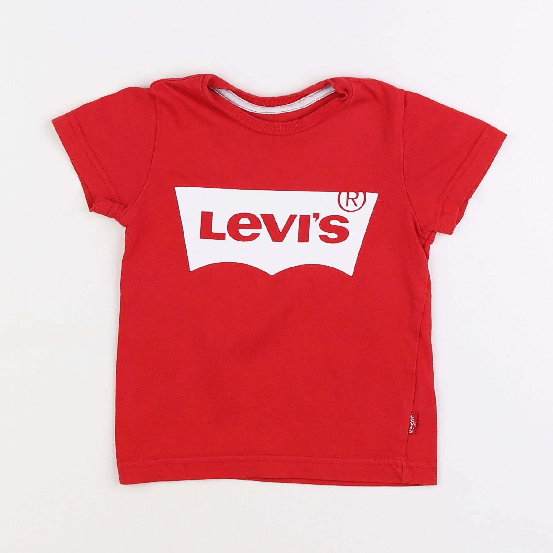 Levi's - tee-shirt rouge - 3 ans