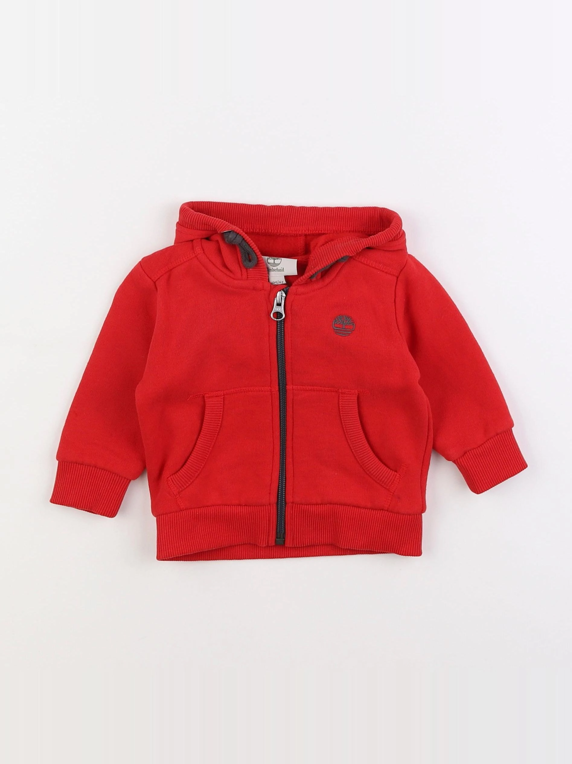 Timberland - sweat rouge - 6 mois