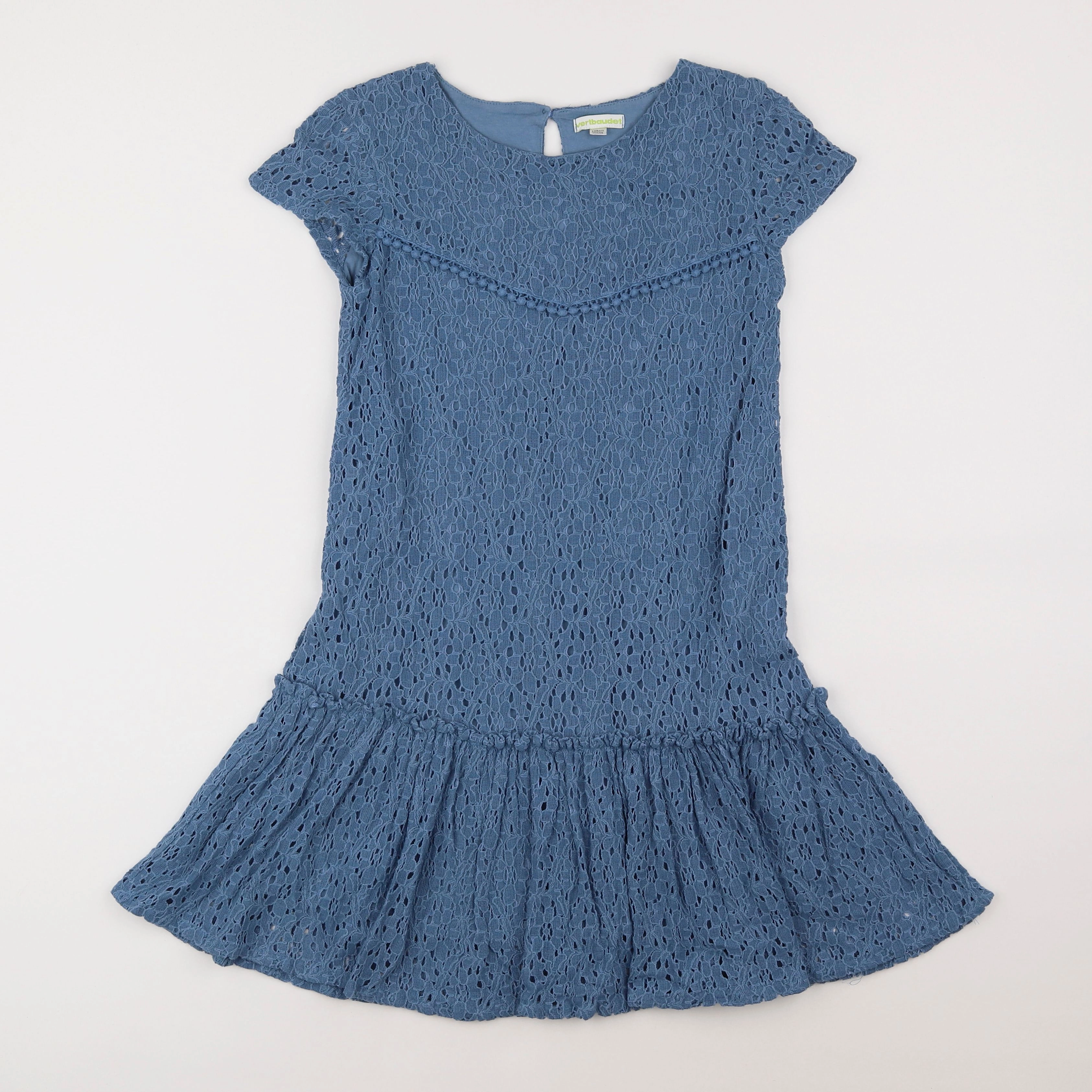 Vertbaudet - robe bleu - 10 ans