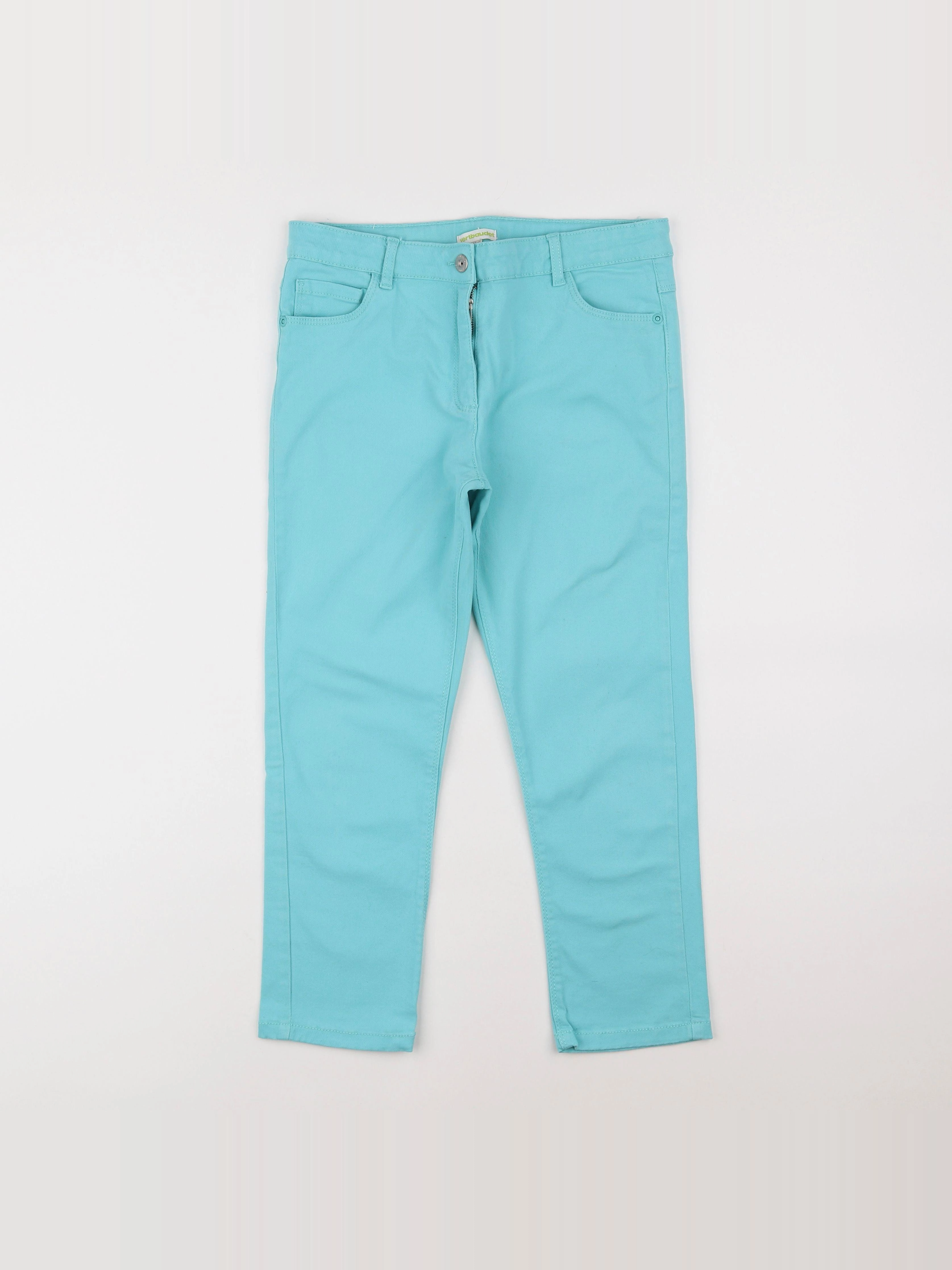 Vertbaudet - pantalon bleu - 12 ans