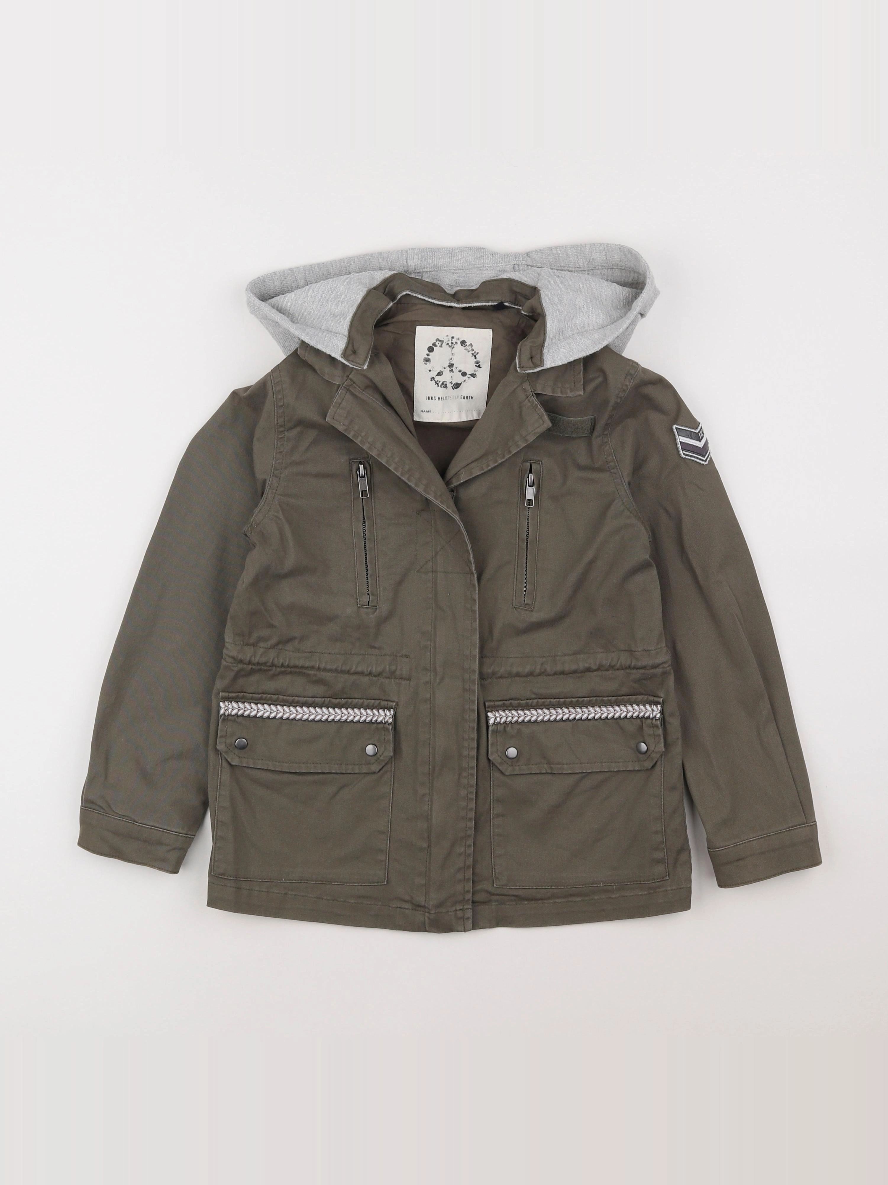 IKKS - veste vert - 8 ans