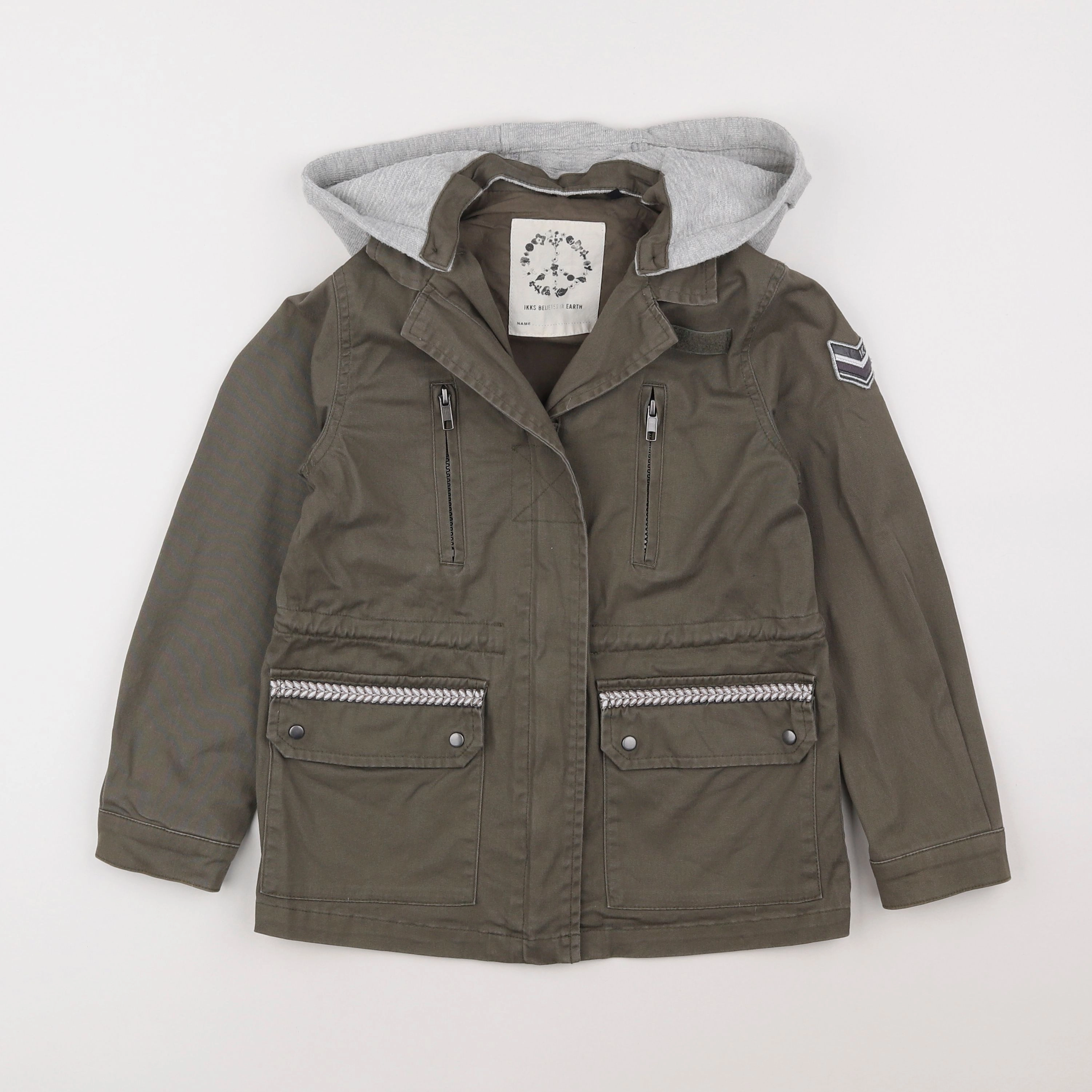 IKKS - veste vert - 8 ans