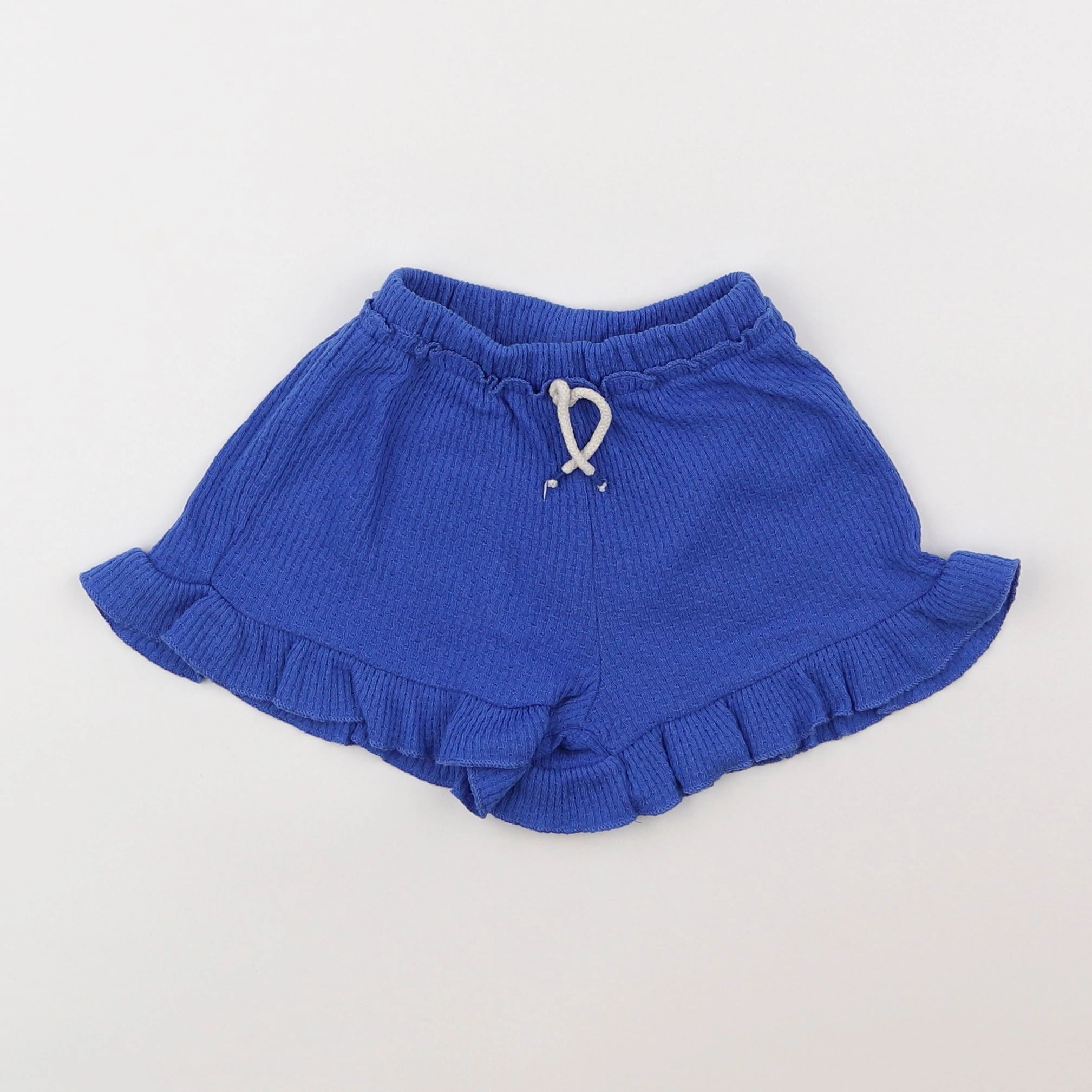 Zara - short bleu - 18 mois