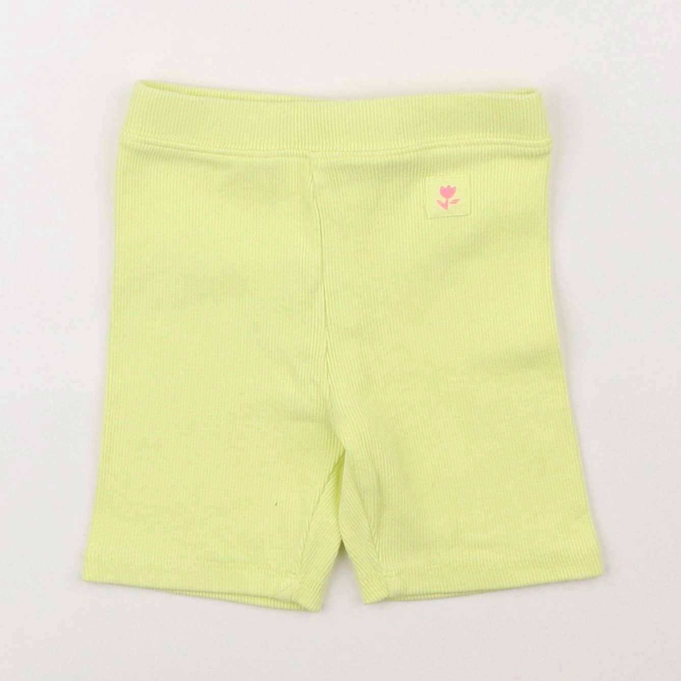 Zara - legging court jaune - 2 ans