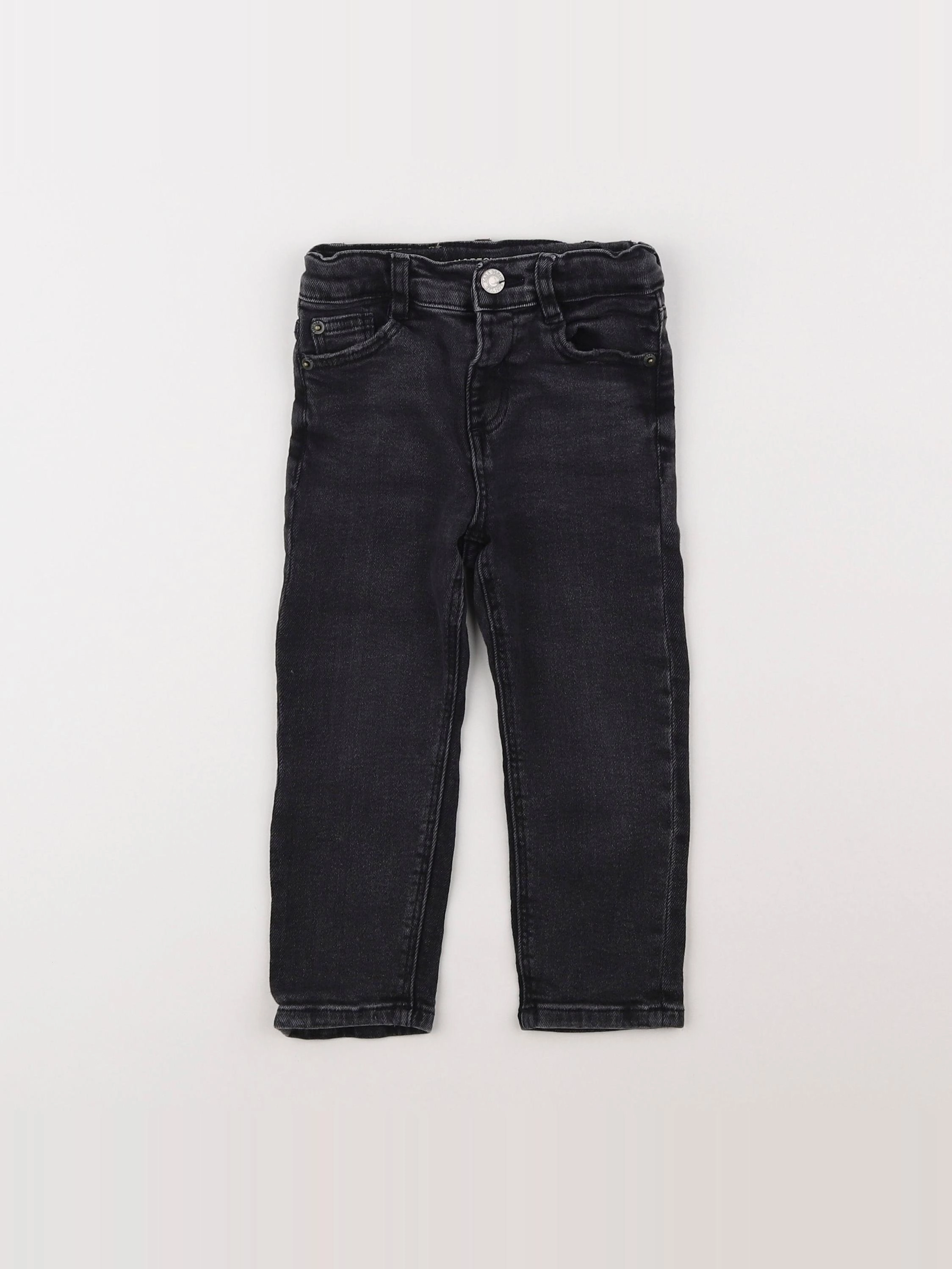 Zara - jean noir - 12/18 mois