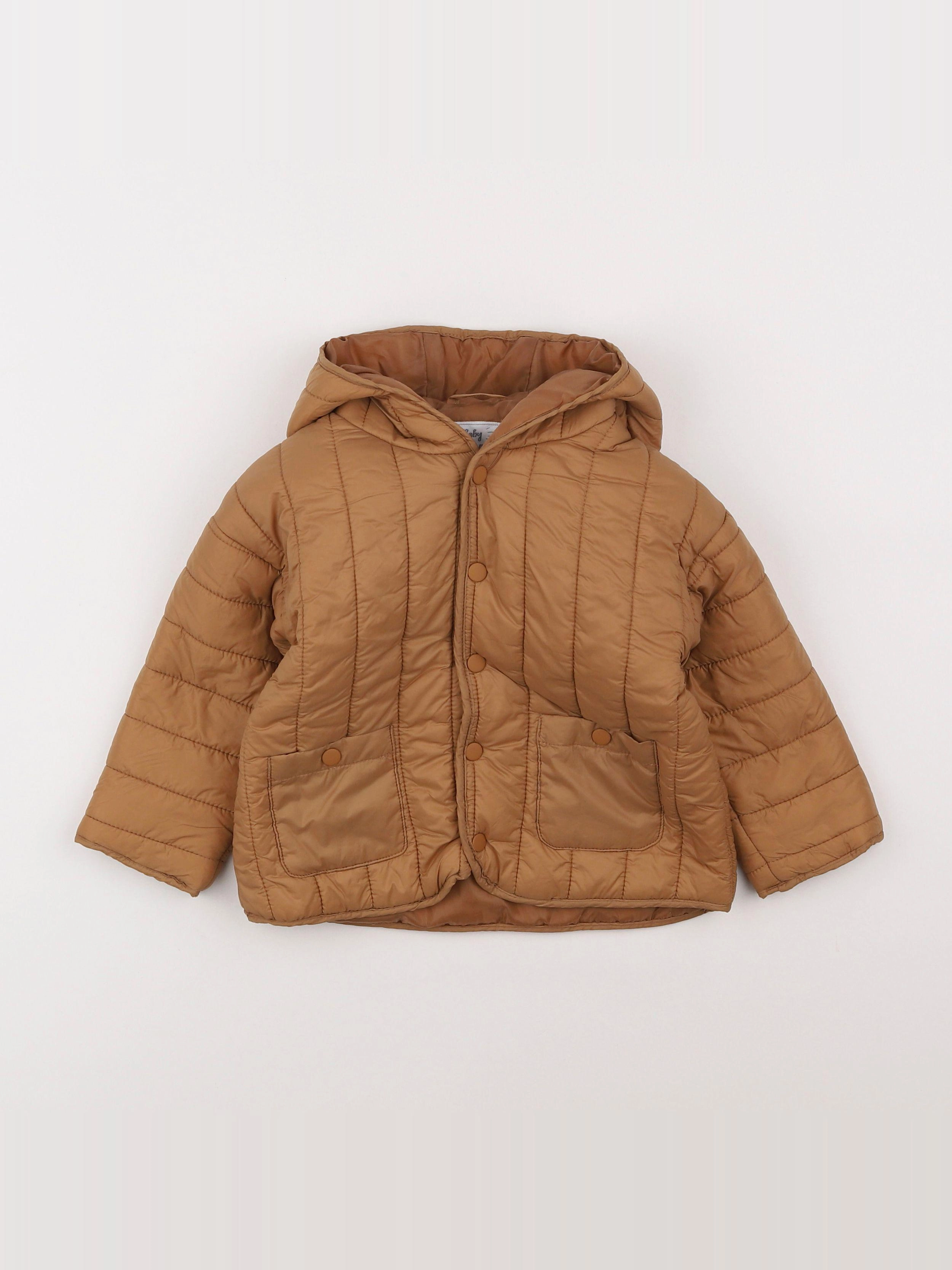 Vertbaudet - doudoune marron - 2 ans