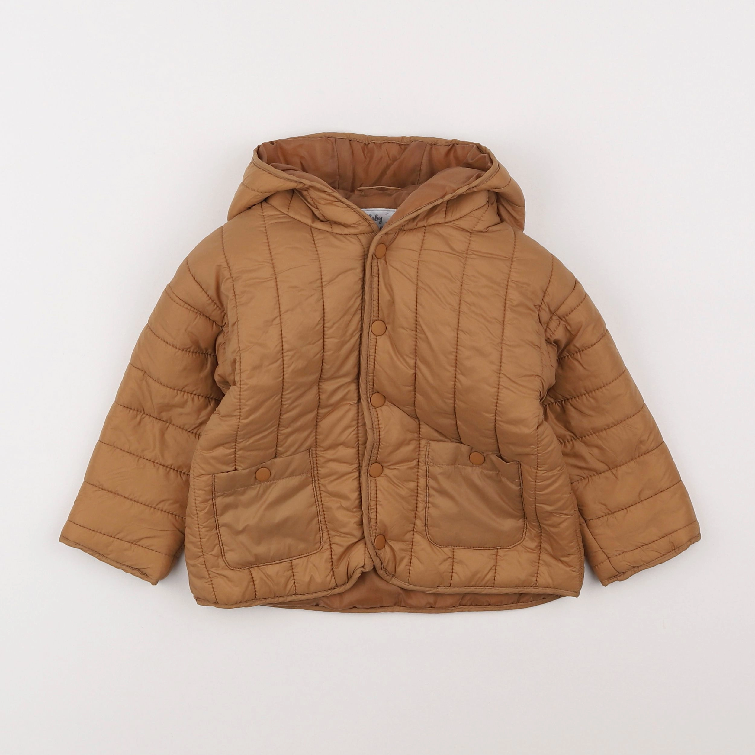Vertbaudet - doudoune marron - 2 ans