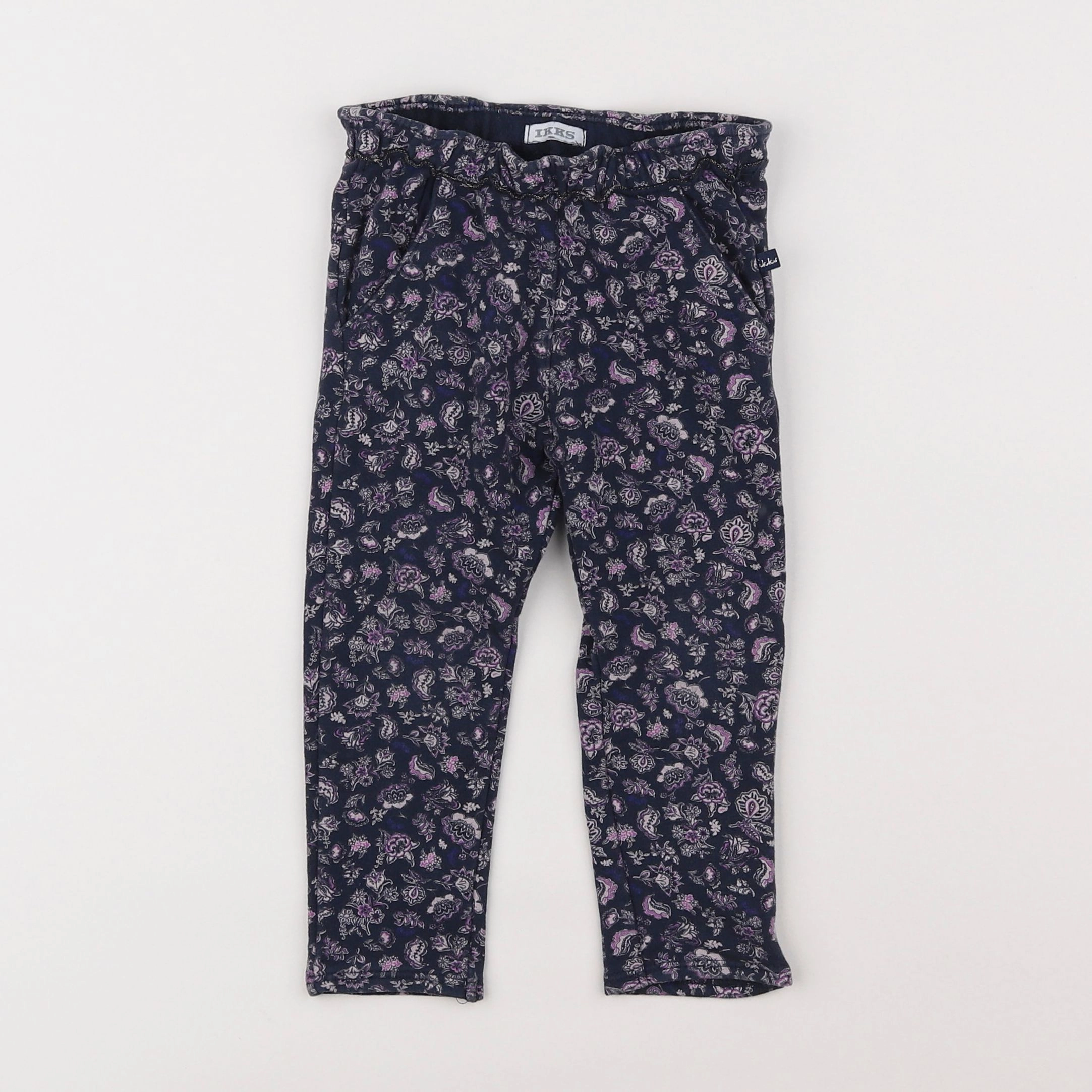 IKKS - jogging bleu, violet - 18 mois