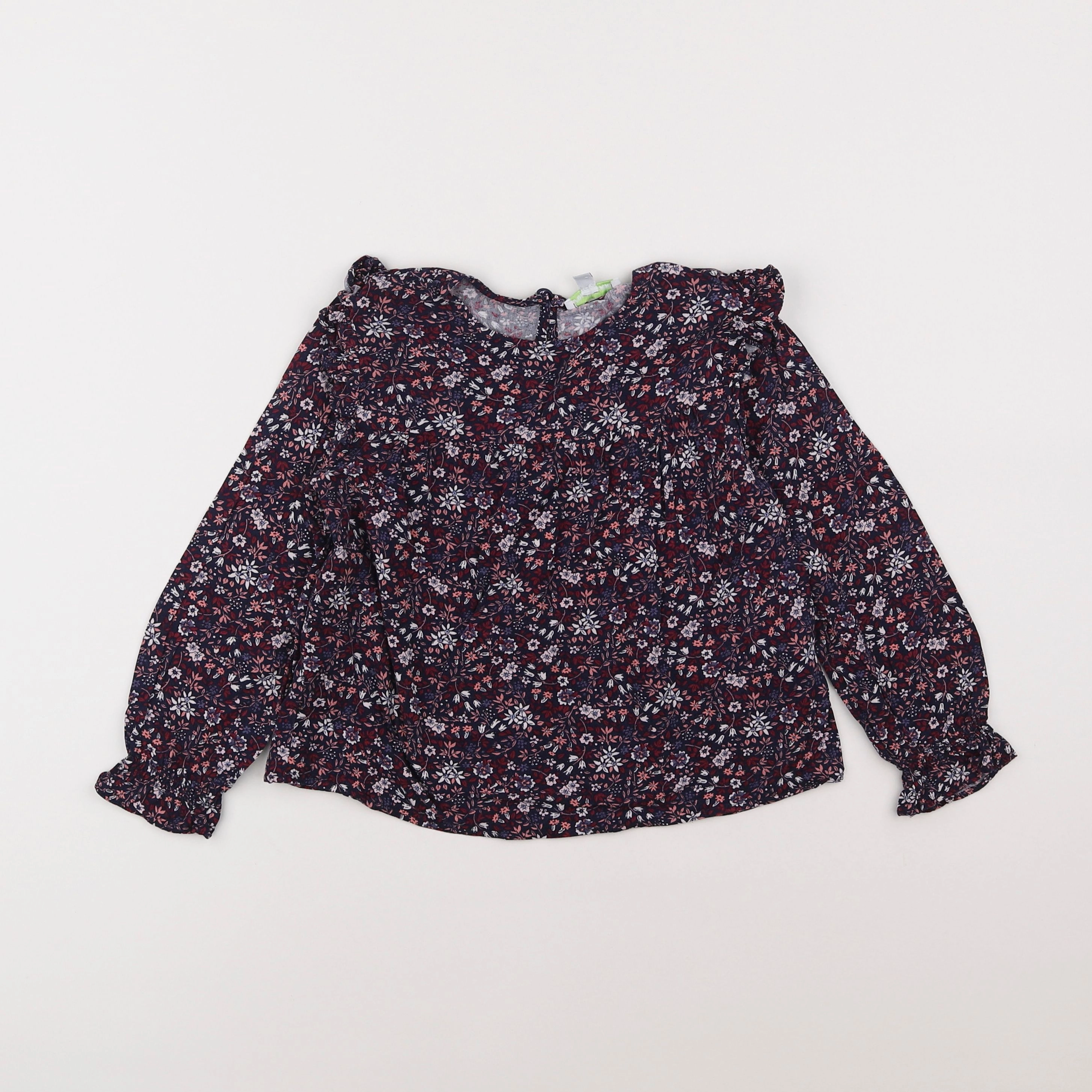 Vertbaudet - blouse violet - 5 ans