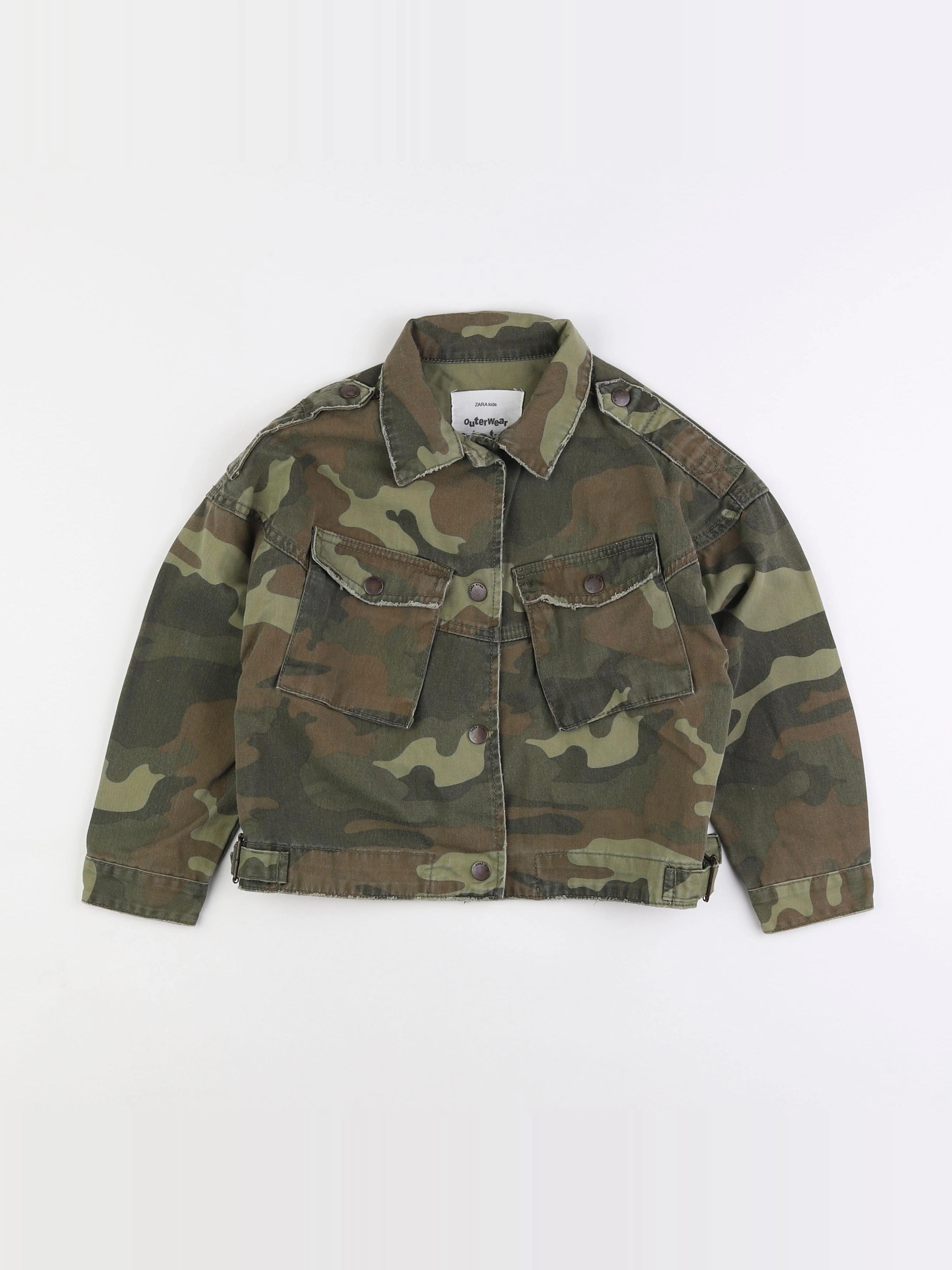 Zara - veste vert - 7 ans