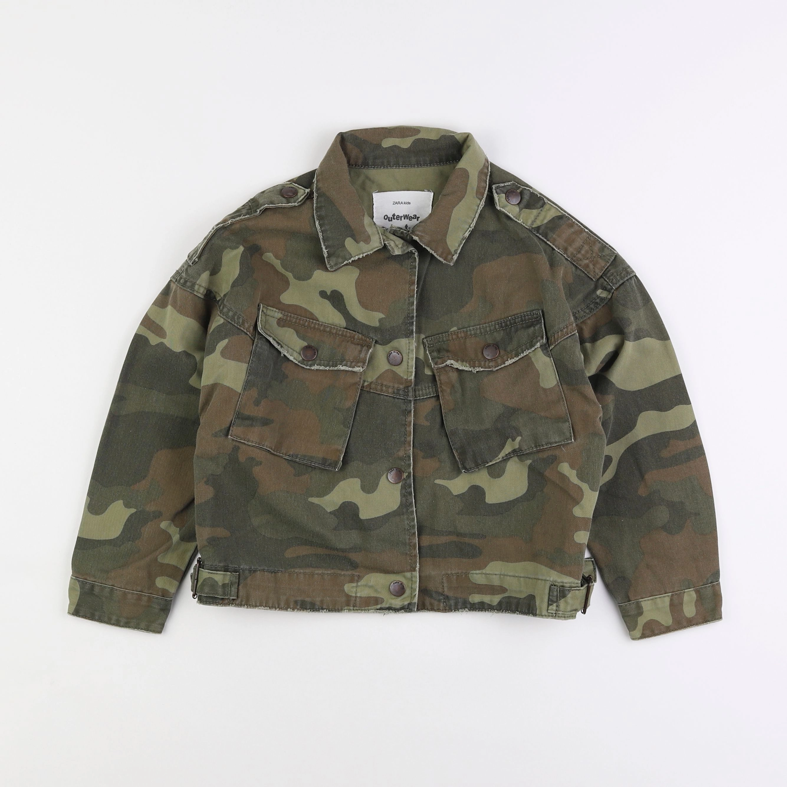 Zara - veste vert - 7 ans